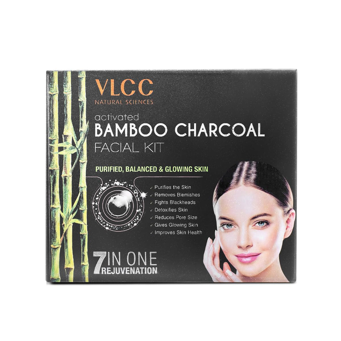 VLCC Activated Bamboo Charcoal Facial Kit