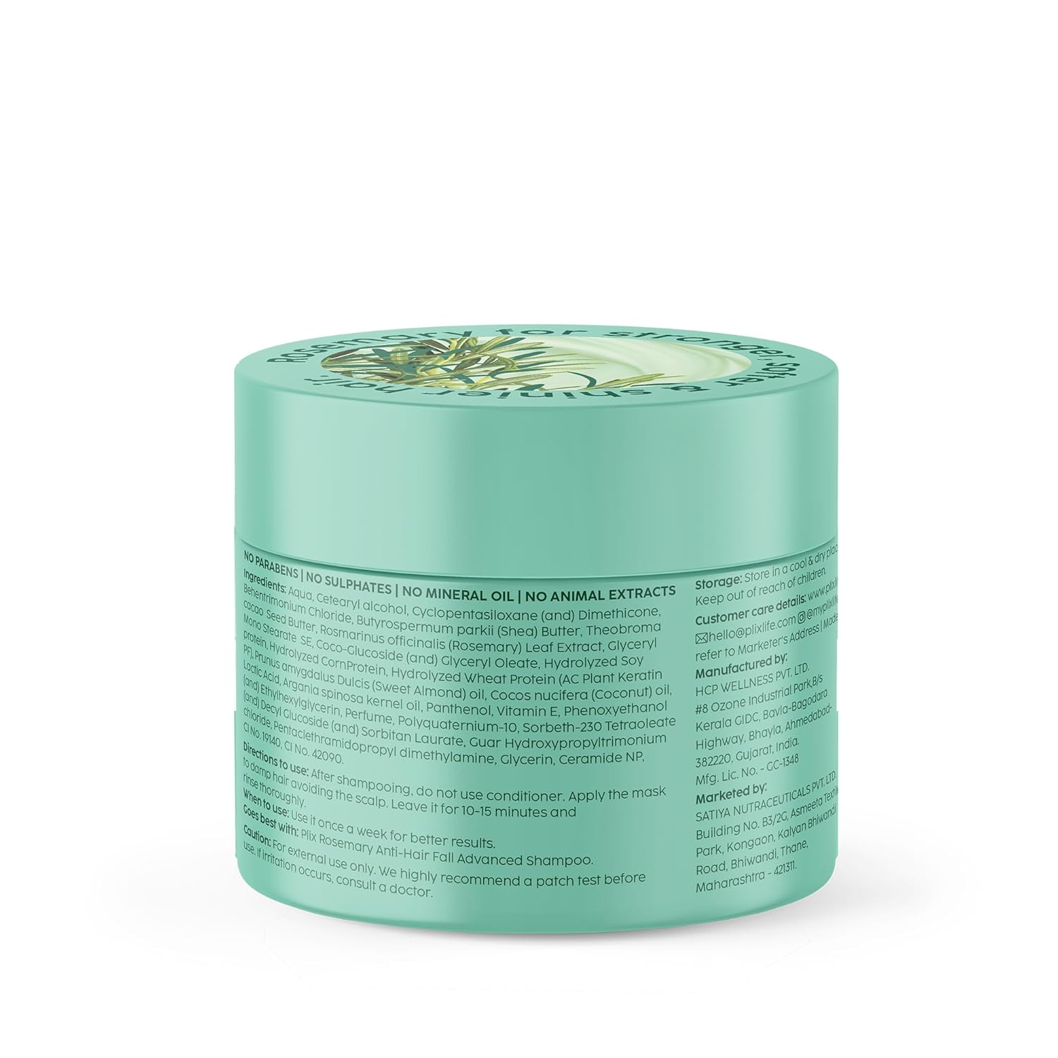 Rosemary Anti-Hair Fall Treatment Mask