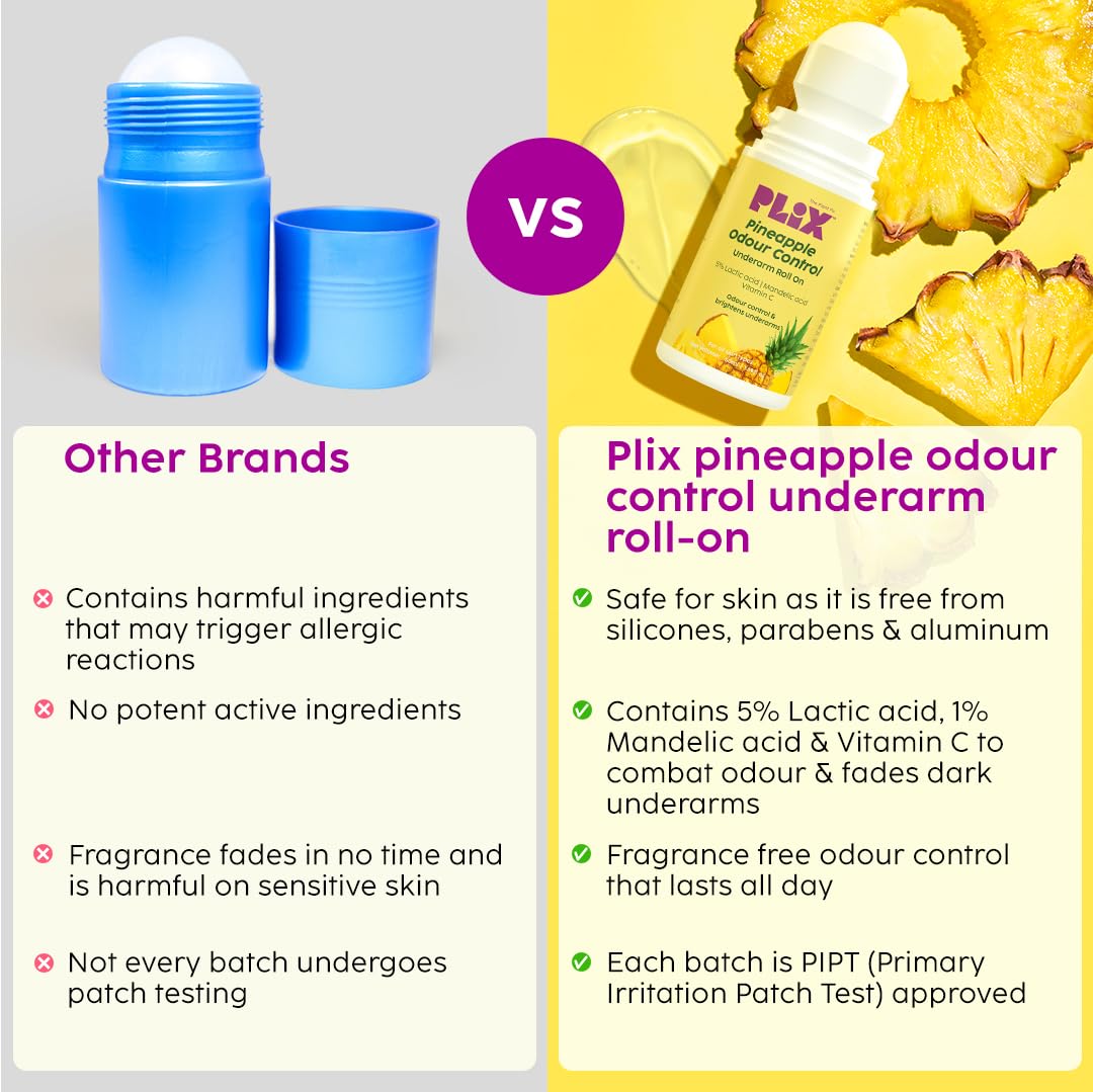 Pineapple Odour Control Roll-On 50ml