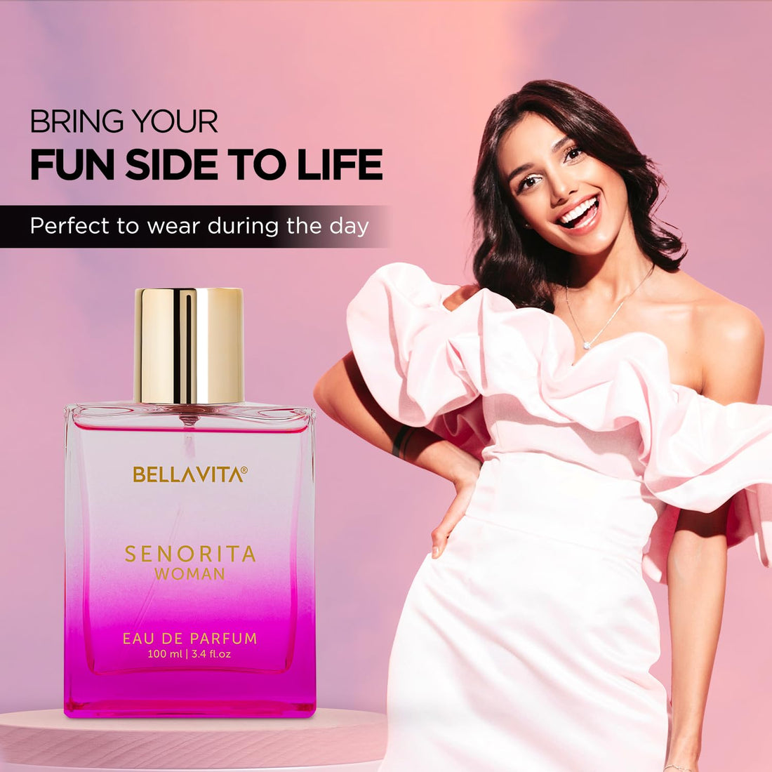 Bella Vita Luxury Senorita 100ml Floral Fruity Eau De Parfum