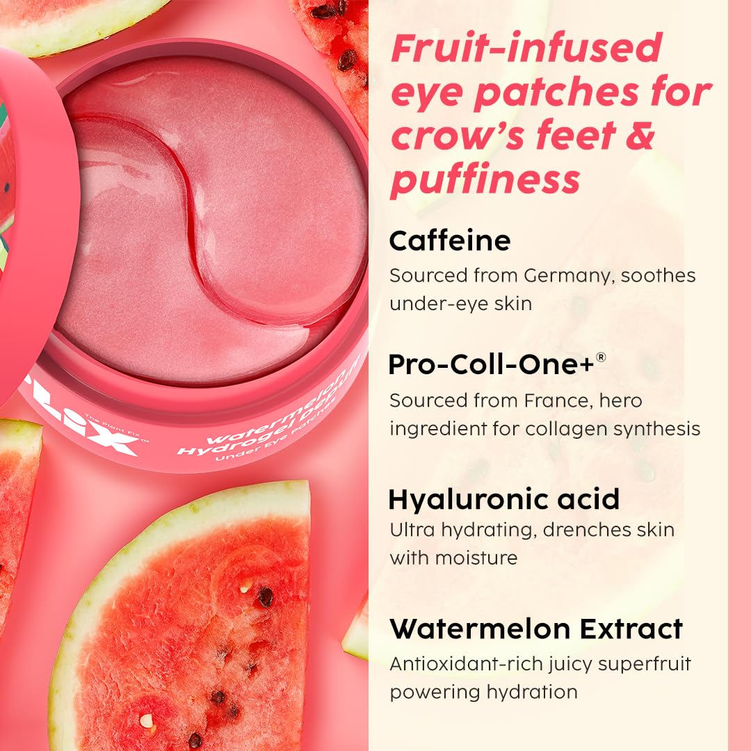 Watermelon Hydrogel Eye Patches