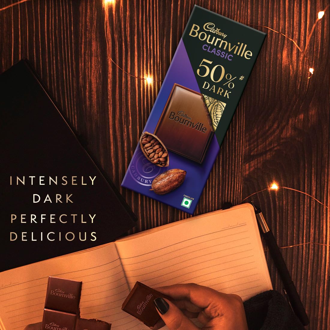 Cadbury Bournville Rich Cocoa 50% Dark Chocolate Bar 30g