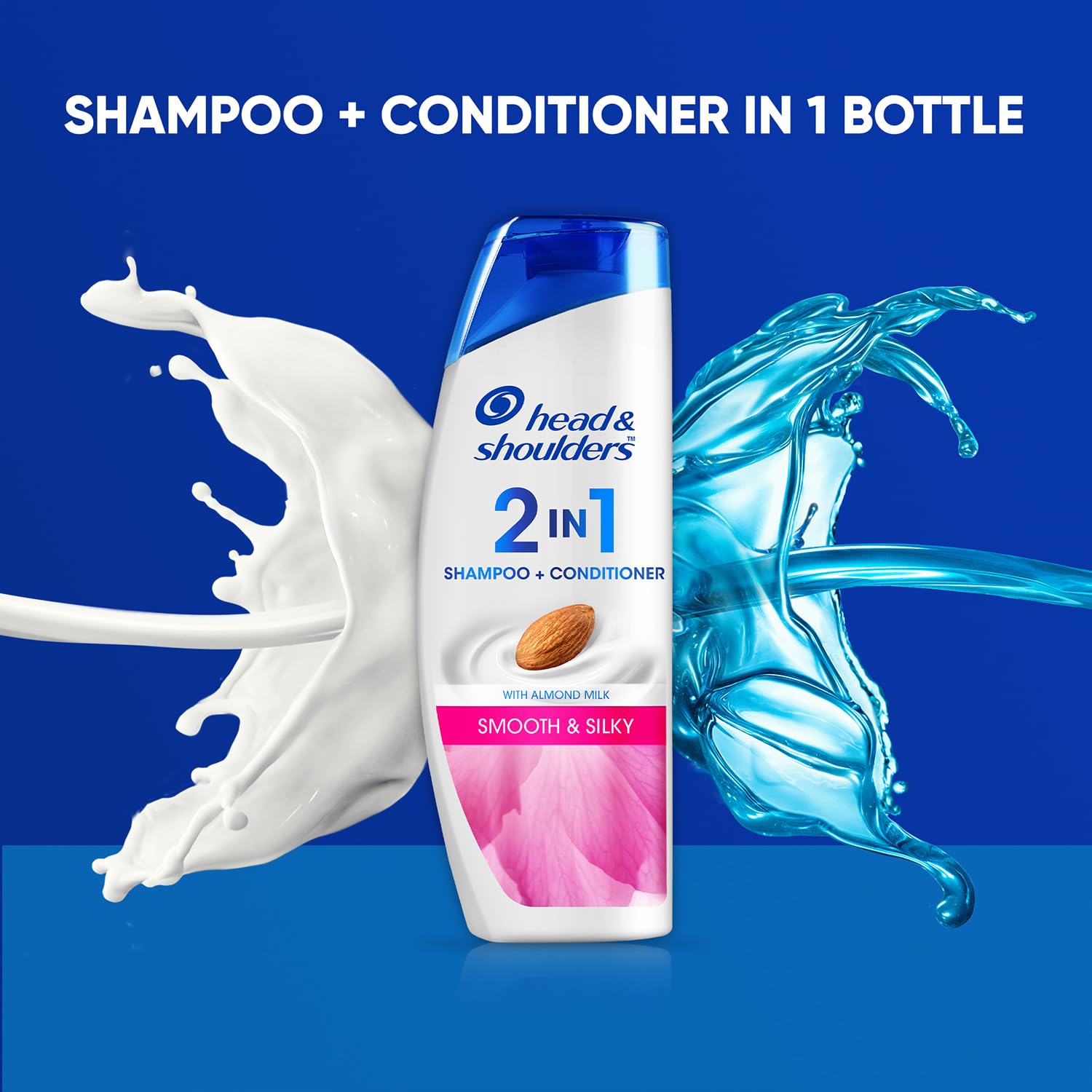 Head & Shoulders Smooth Silky Anti-Dandruff 2-in-1 Shampoo 180ml