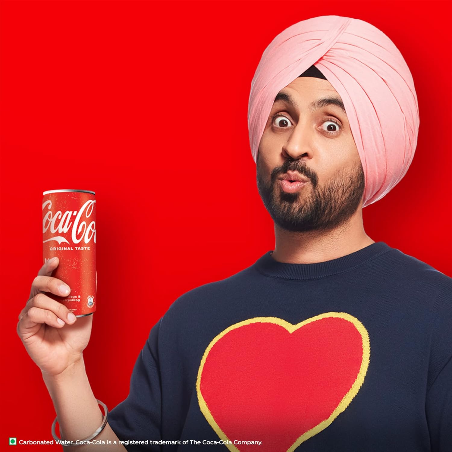 Coca-Cola Original 300ml Refreshing Cola Soft Drink Can