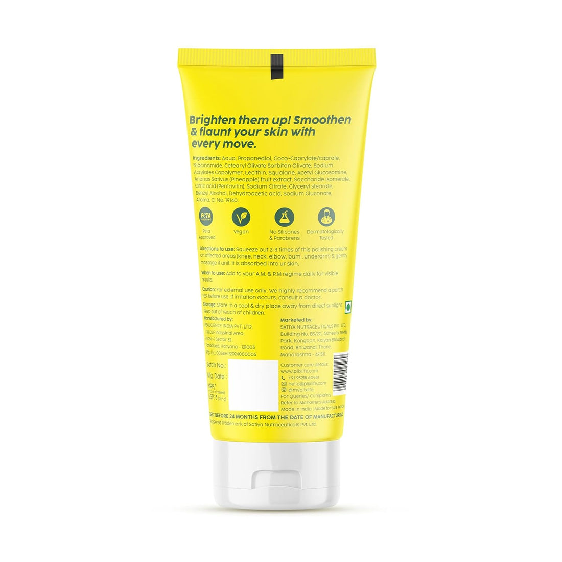 Pineapple Soft Scrub 50g