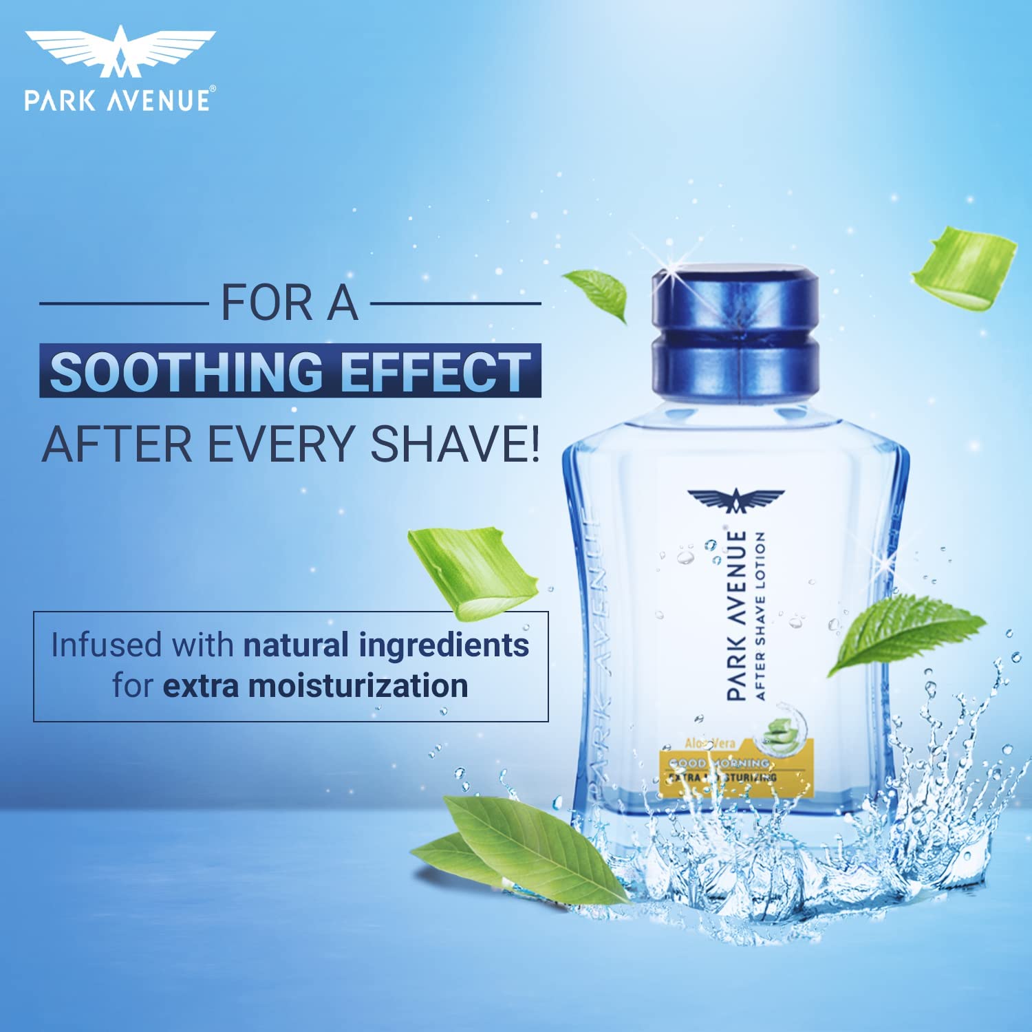Park Avenue Good Morning After Shave Lotion for Men, 100ml