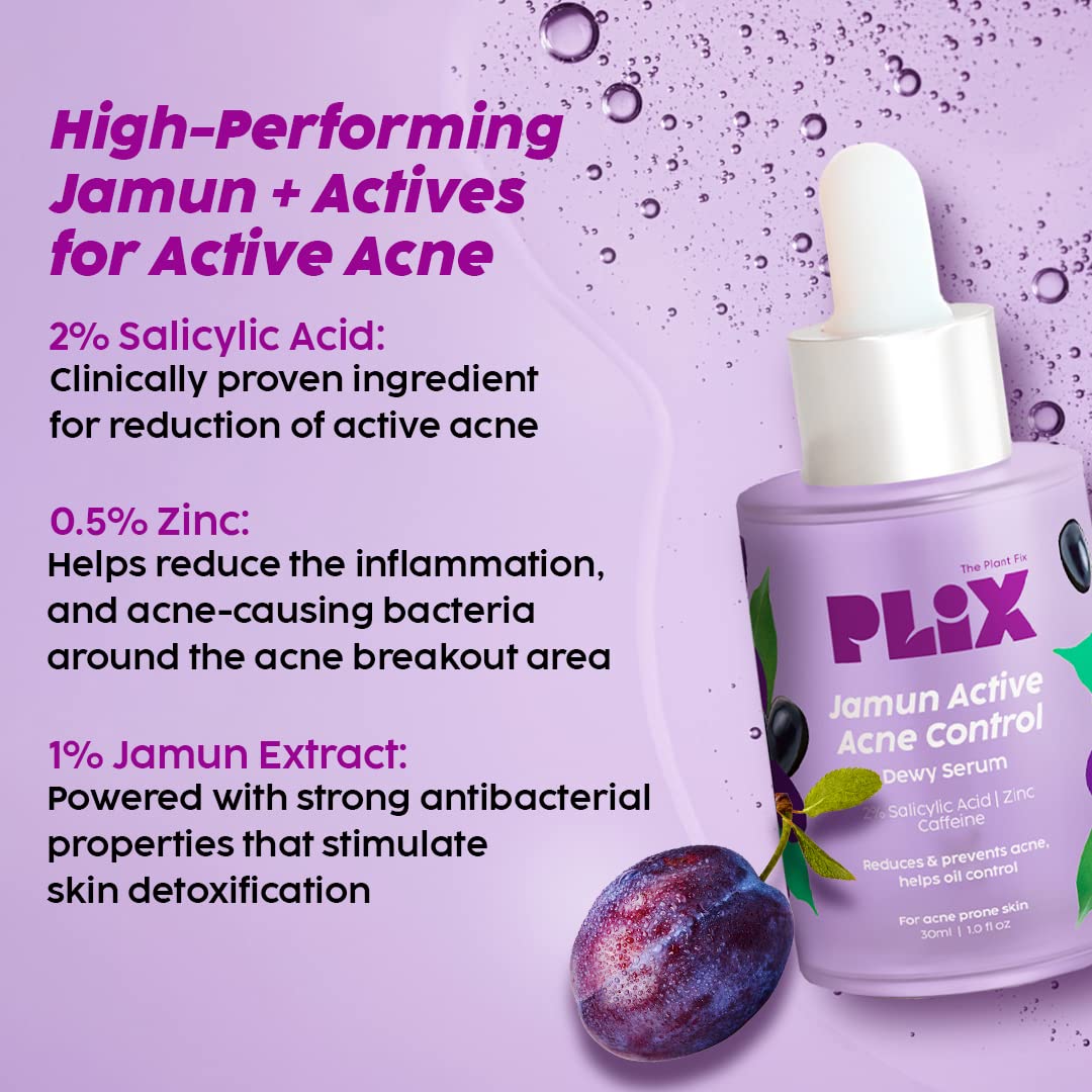 Plant Fix Plix 2% Salicylic Acid Jamun Serum