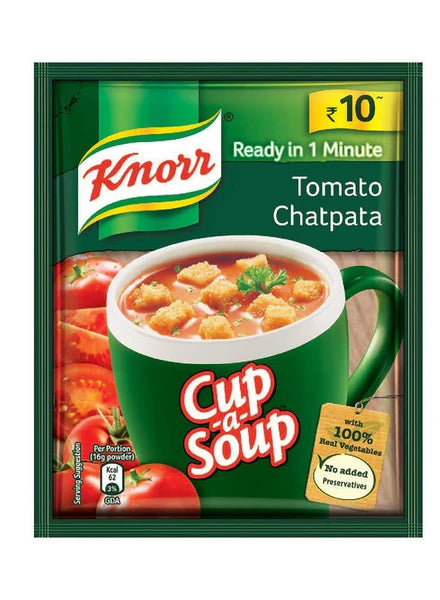 Knorr Soup Tomato Chatpata Ladi MRP 10 (Pack of 12)