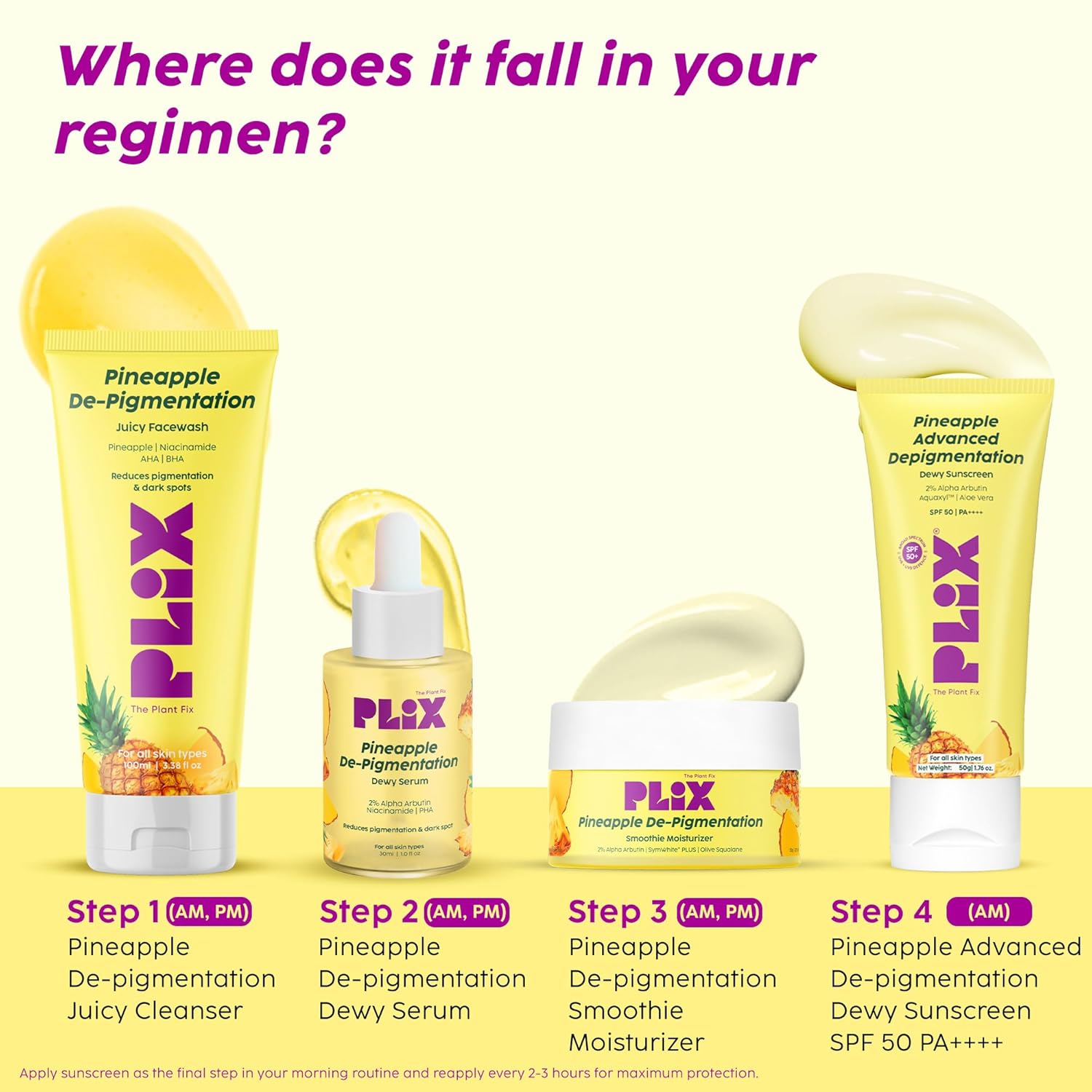 Pineapple Sunscreen SPF 50