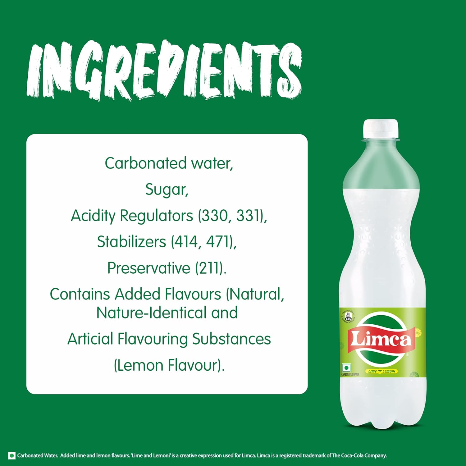 Limca Lemon Sparkling Soft Drink 750ml Bottle Refreshing Indian Beverage