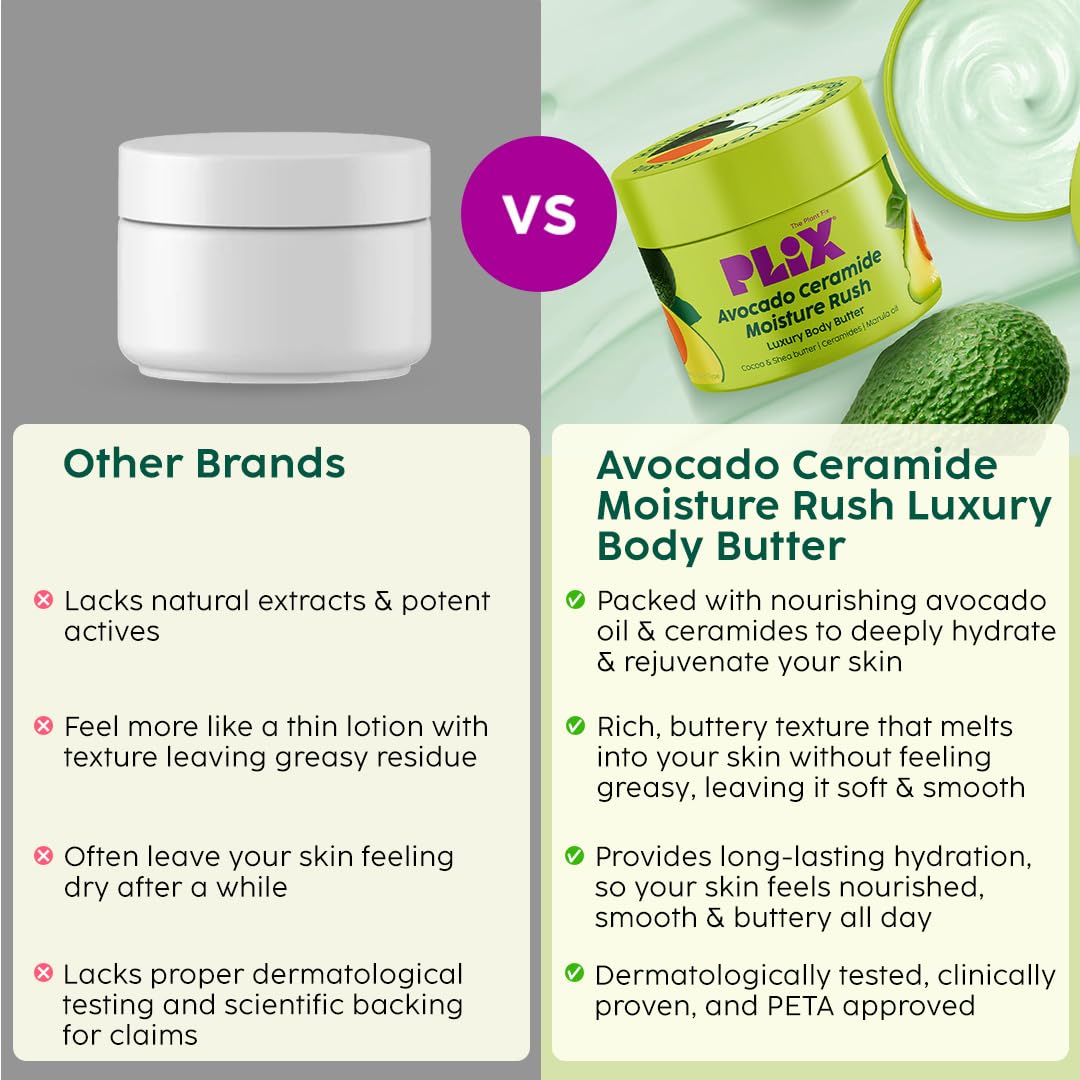 Avocado Ceramide Moisture Rush Body Butter