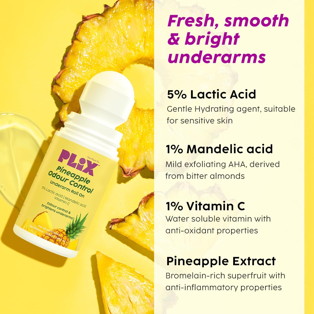 PLIX Plant Fix Pineapple Body Care Kit