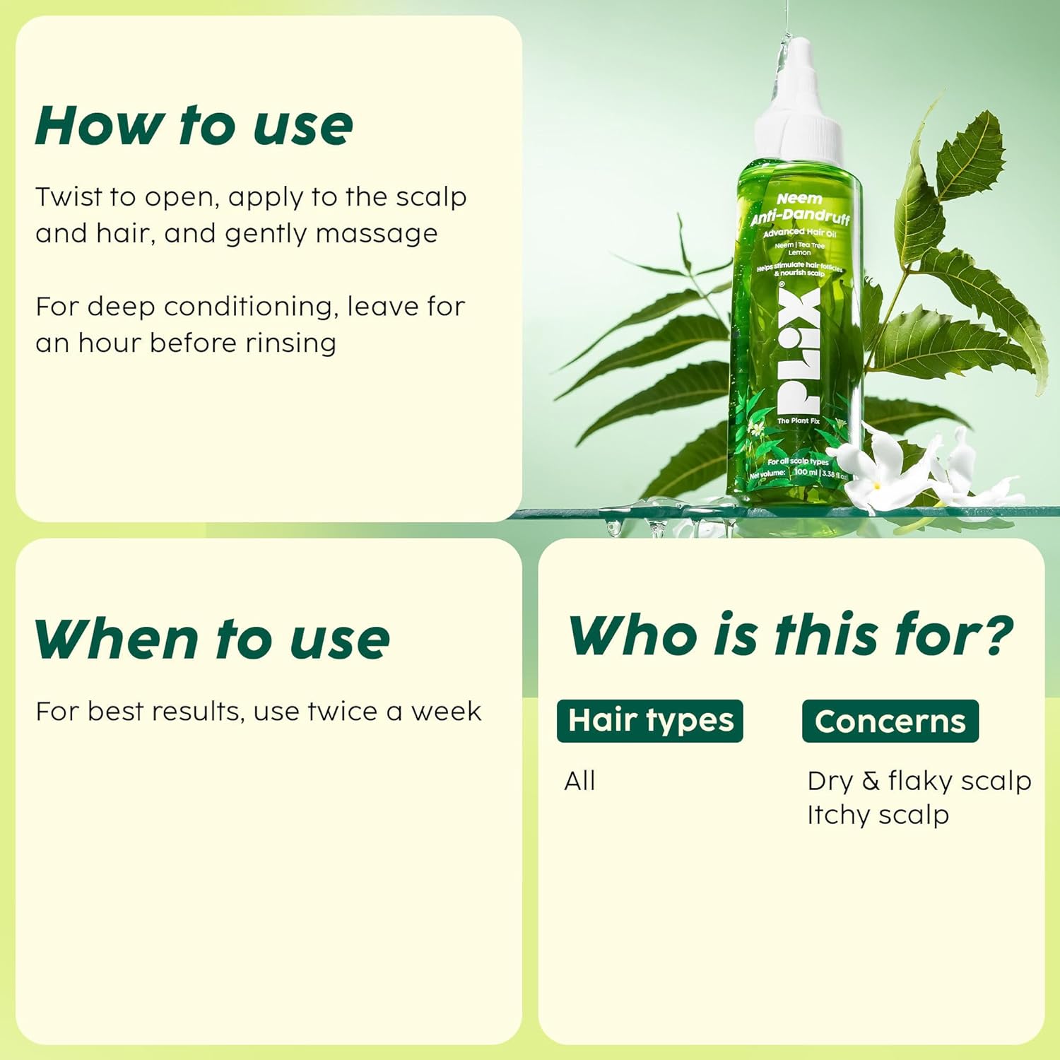 Anti-Dandruff Advanced Hair Oil