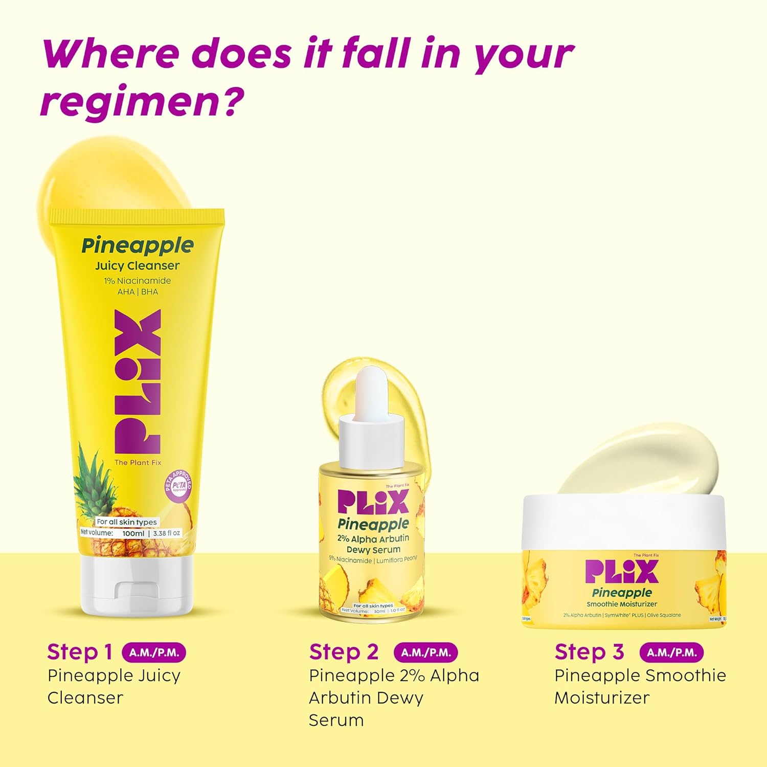PLIX Pineapple Depigmentation Facewash