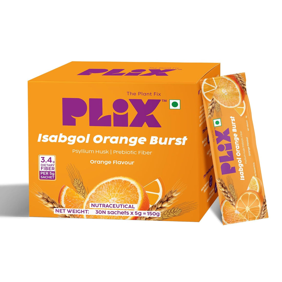 Isabgol Orange Burst Psyllium Husk