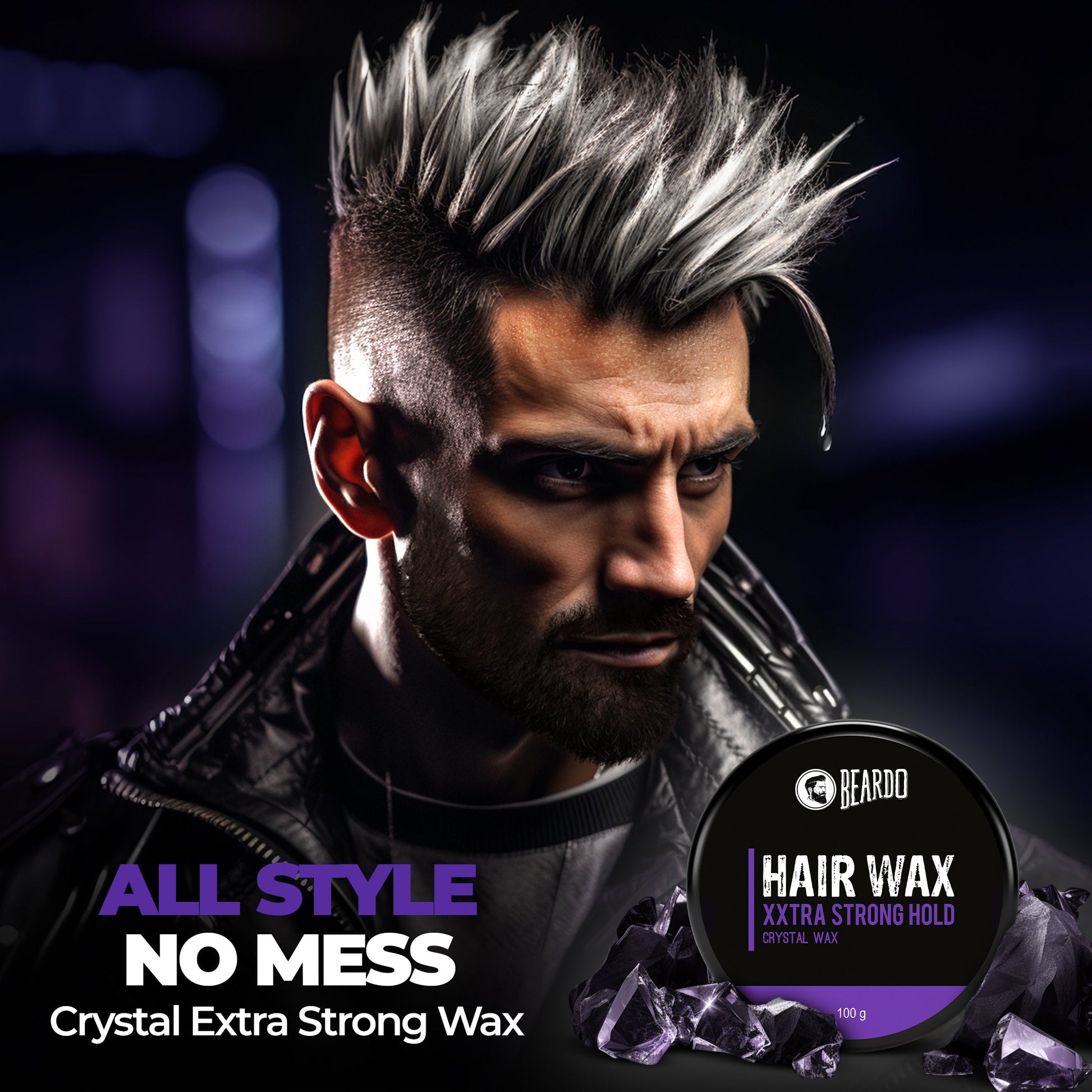 Beardo Hair Wax XXTRA Stronghold