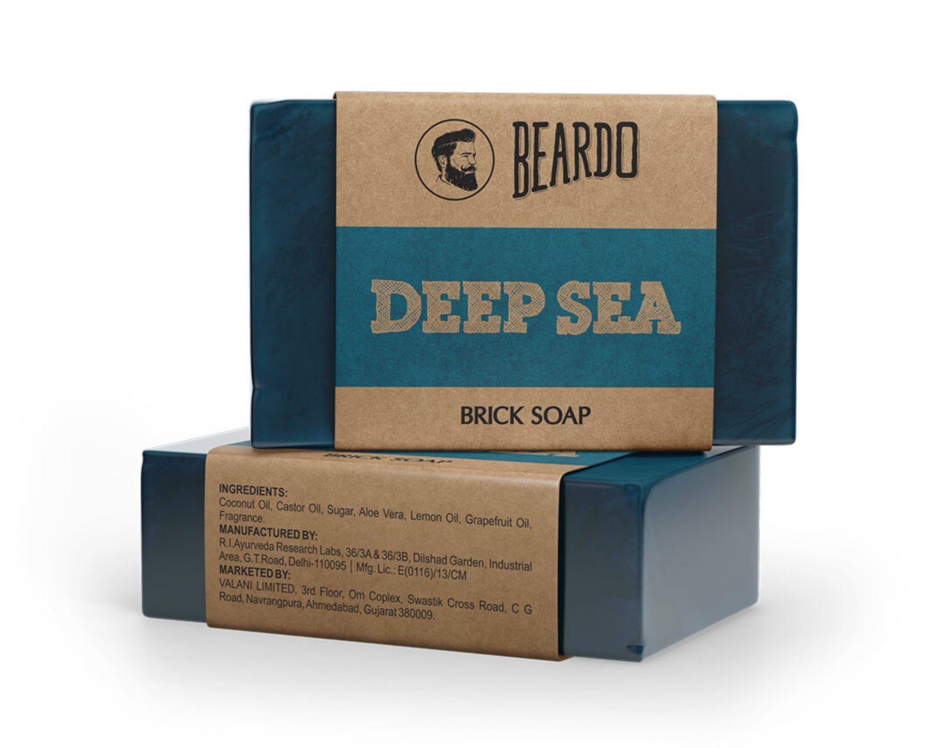 Deep Sea Brick Soap