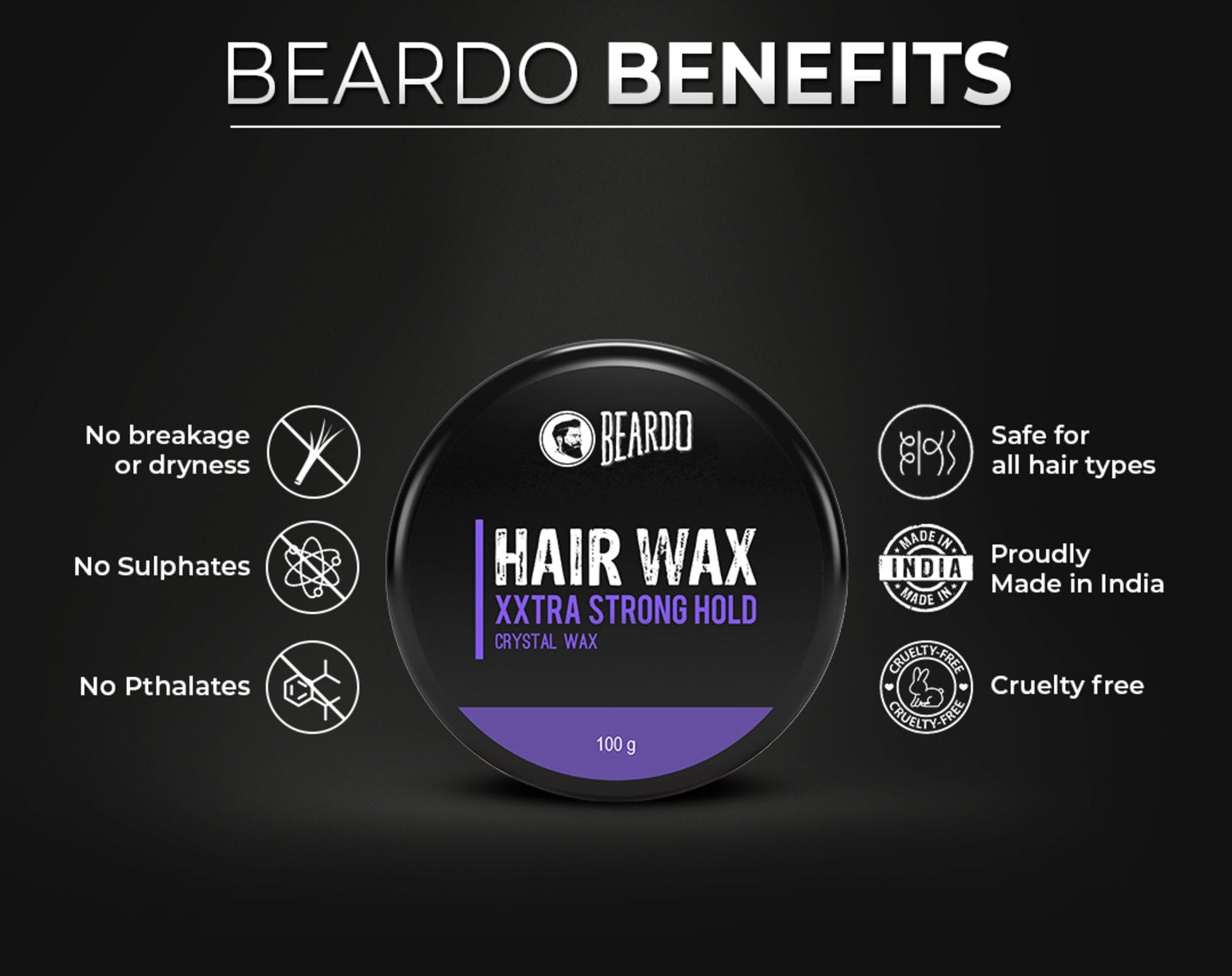 Beardo Hair & Beard Styling Duo