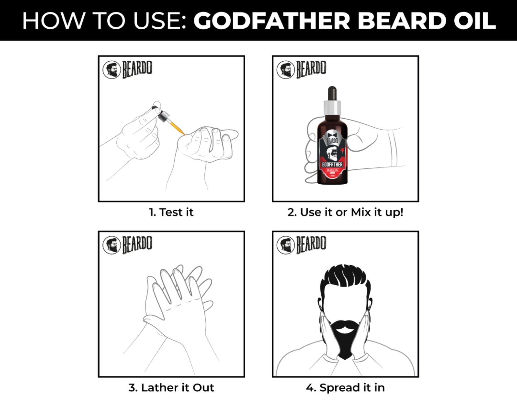 Beardo Hair & Beard Styling Duo