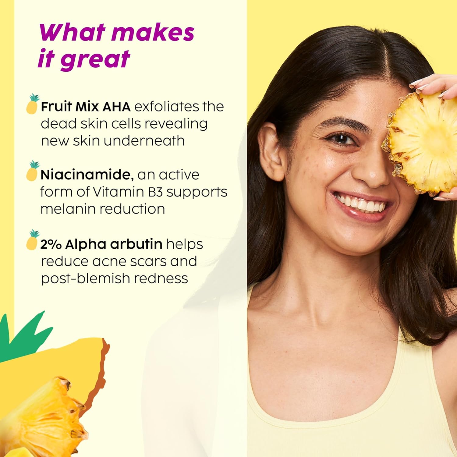 PLIX Pineapple Depigmentation Facewash