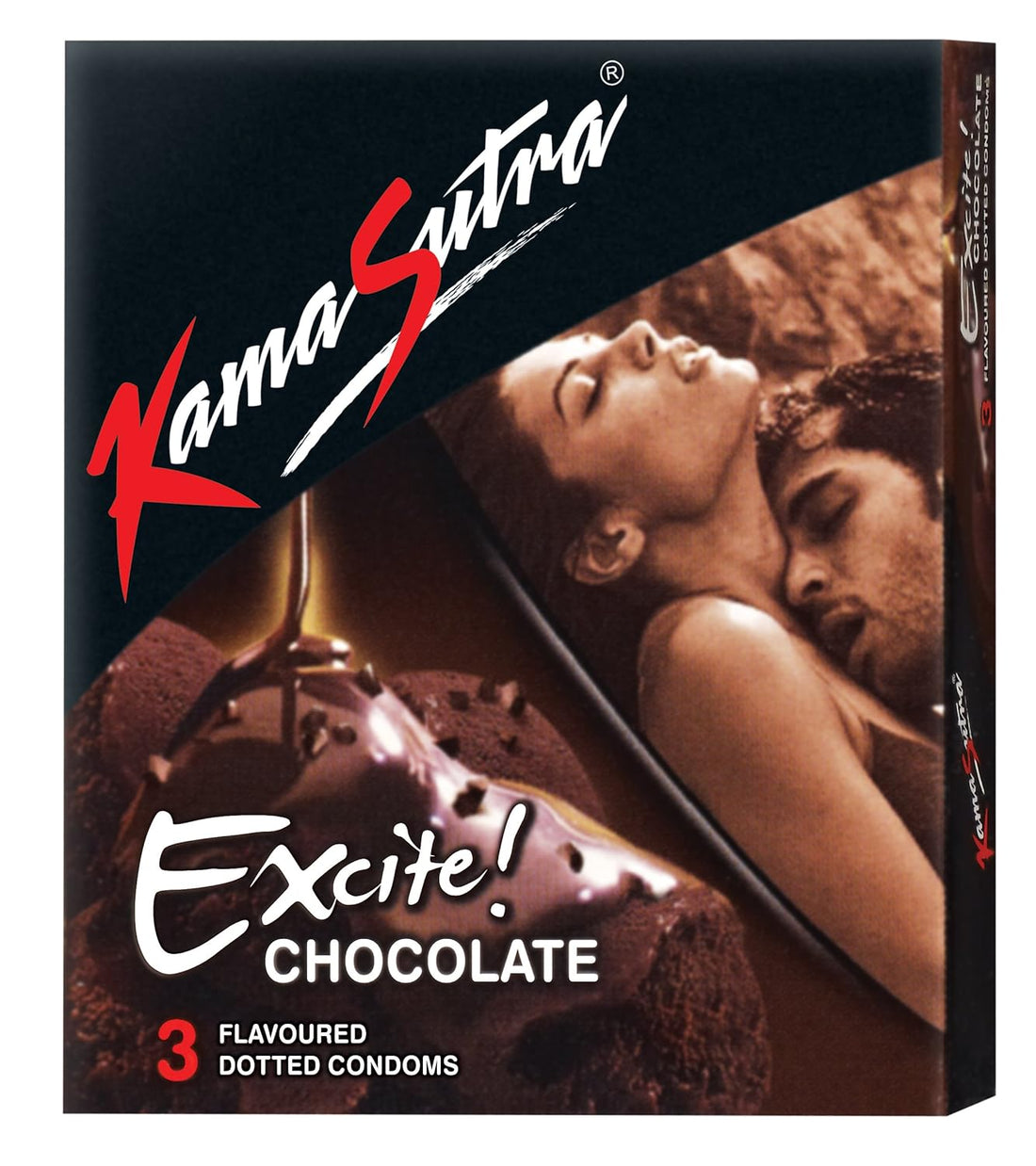 KamaSutra Chocolate Flavoured Condoms – Pack of 3