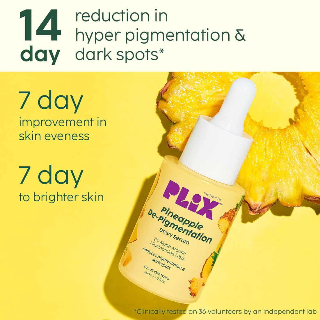 PLIX Pineapple De-Pigmentation Face Serum