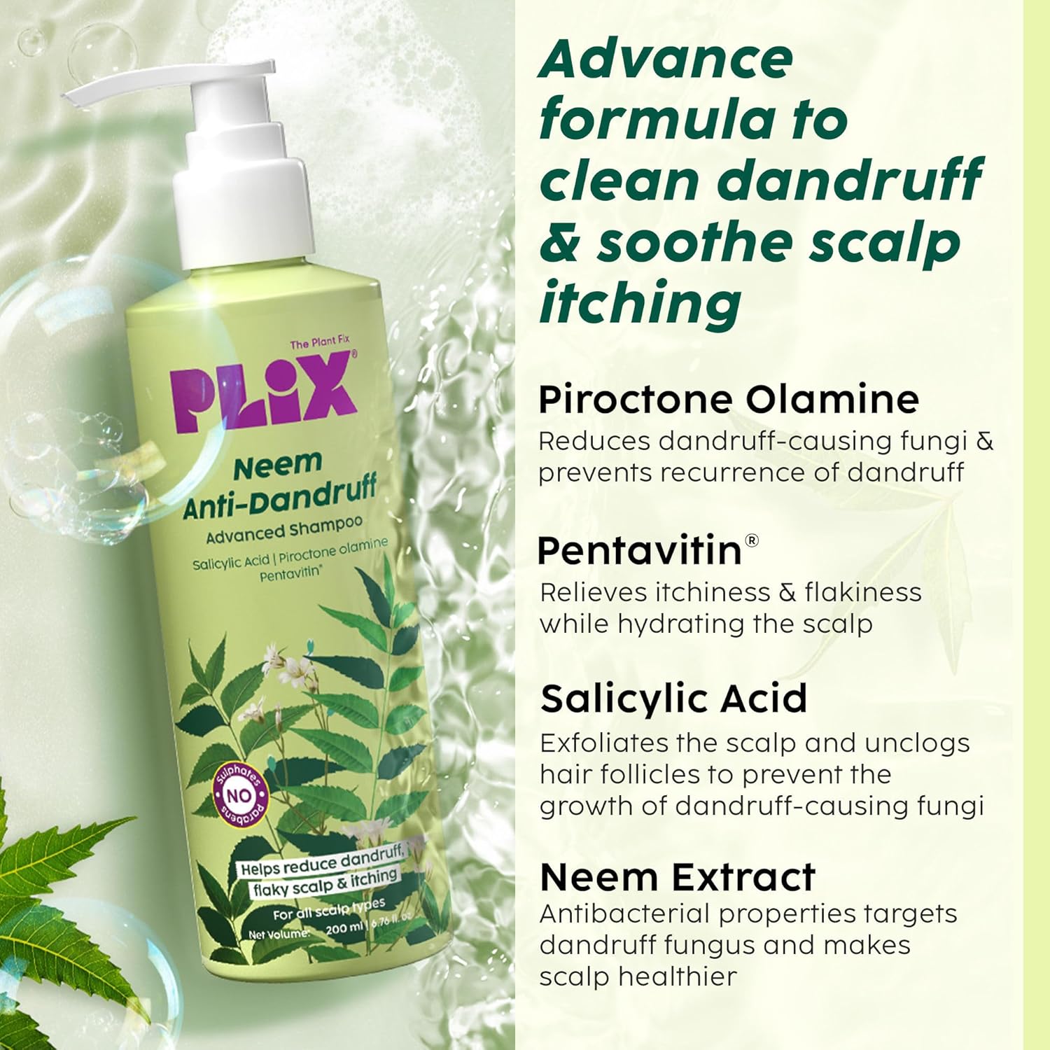 Neem Anti-Dandruff Advanced Shampoo