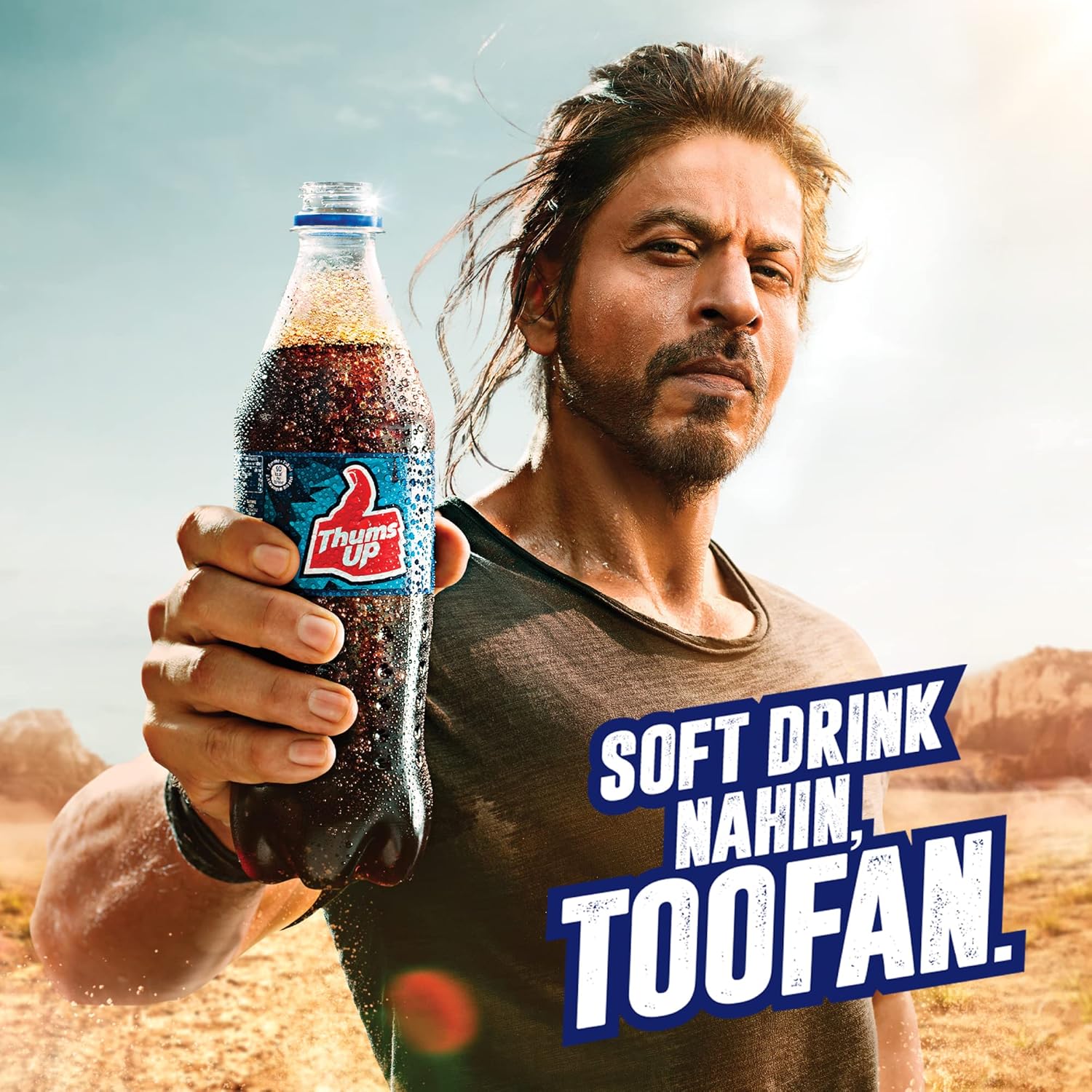 Thums Up Cola Soft Drink PET Bottle 2 Litre