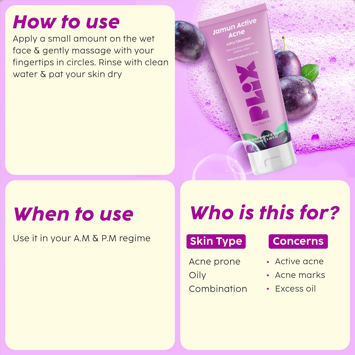 PLIX Active Regime with Toner & Salicylic Acid