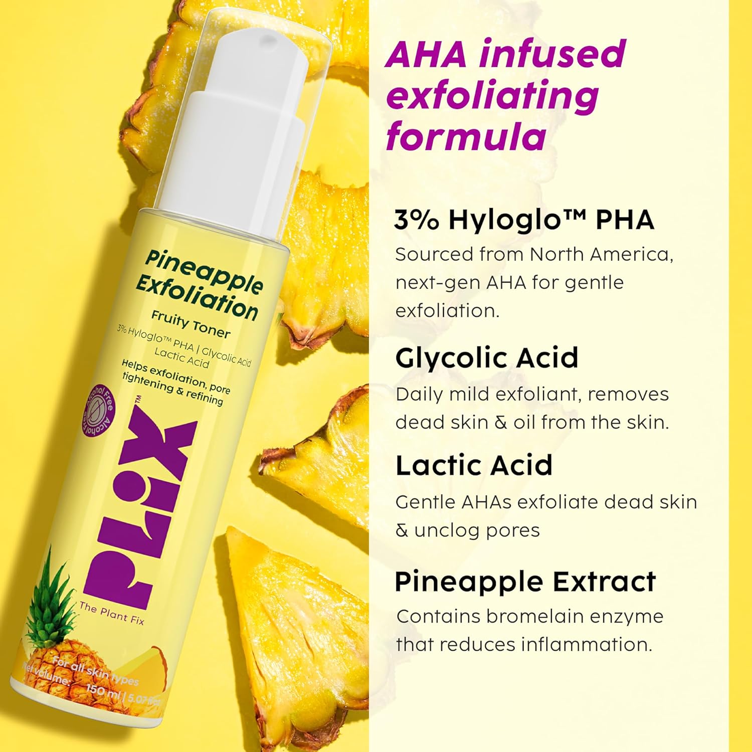 Pineapple Pigmentation Skincare Regime