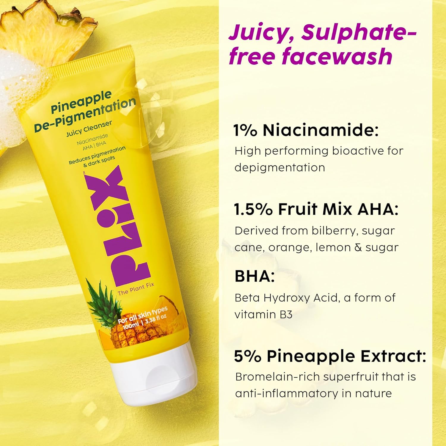 Pineapple Depigmentation Regime