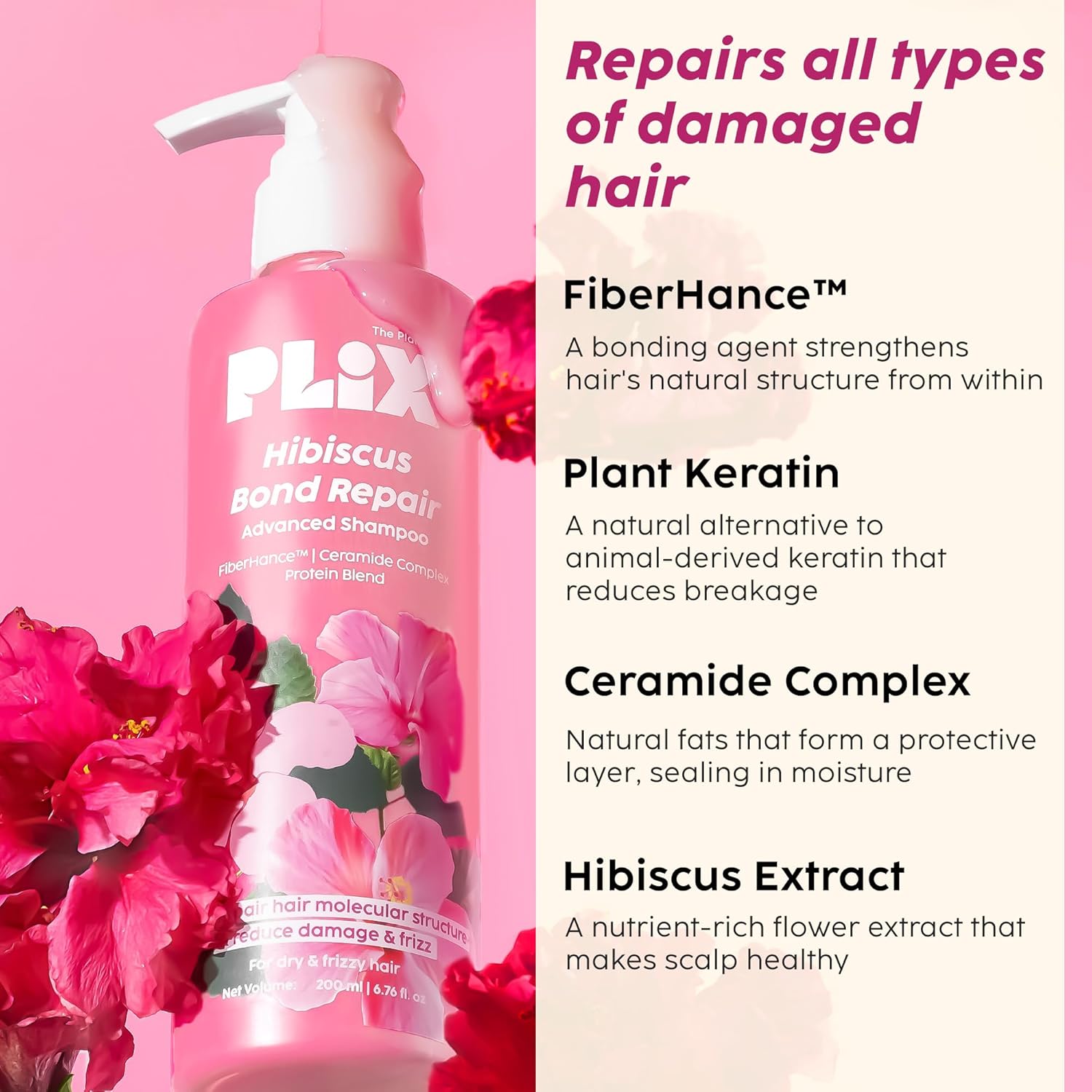 Hibiscus Bond Repair Shampoo