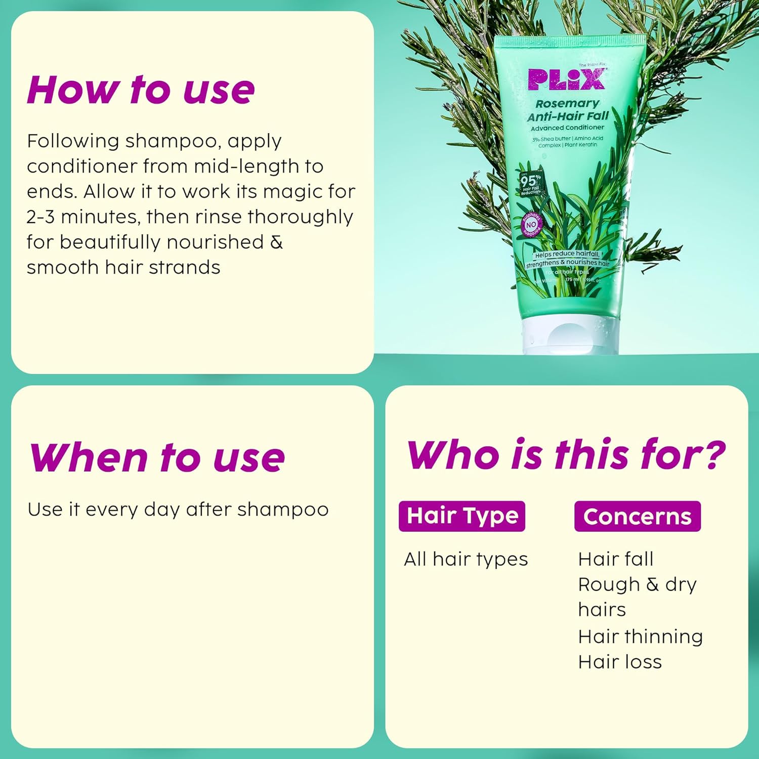 Advanced Rosemary Anti Hair Fall Conditioner