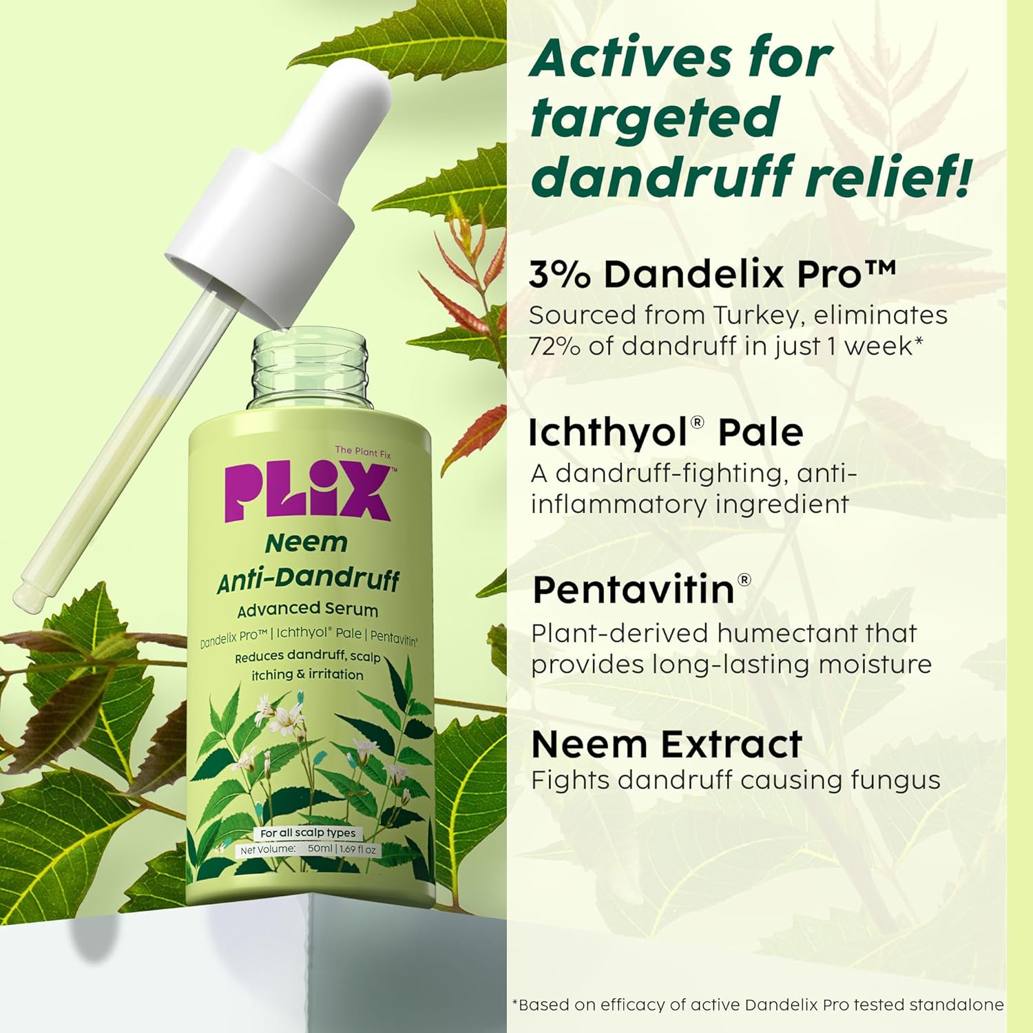PLIX Neem Anti-Dandruff Serum 50ml