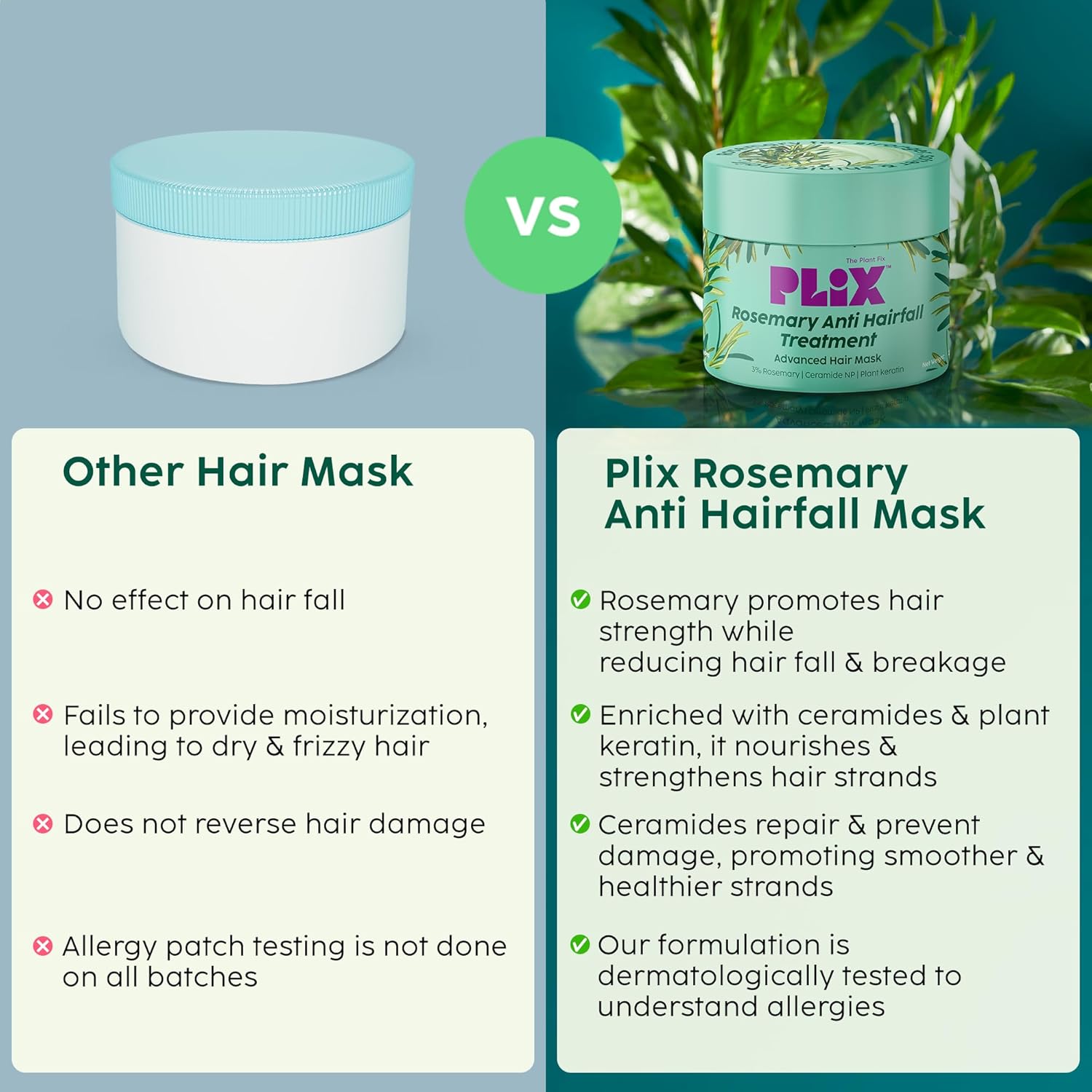Rosemary Anti-Hair Fall Treatment Mask