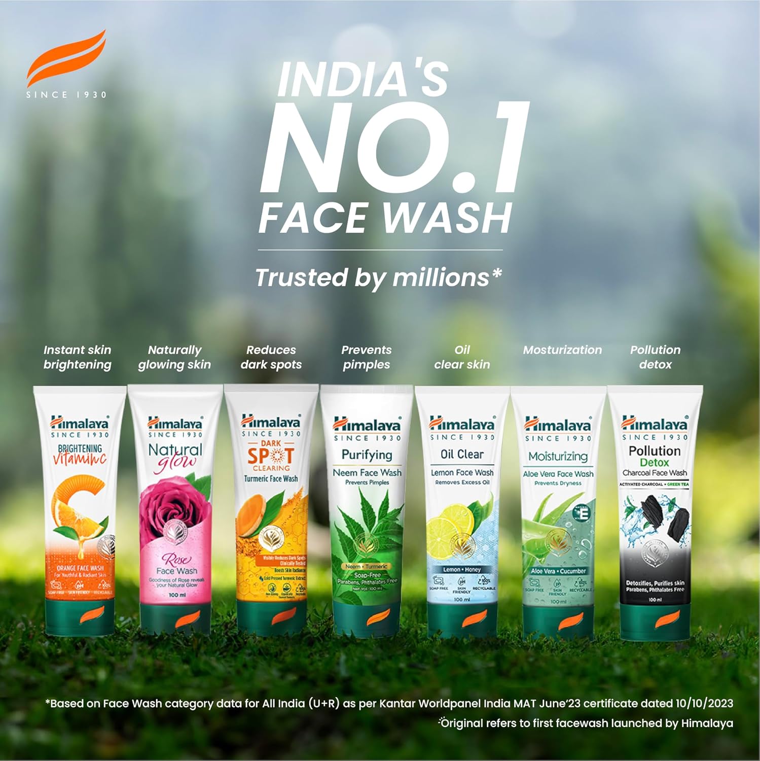 Himalaya Purifying Neem Face Wash 50ml Acne Control Gel