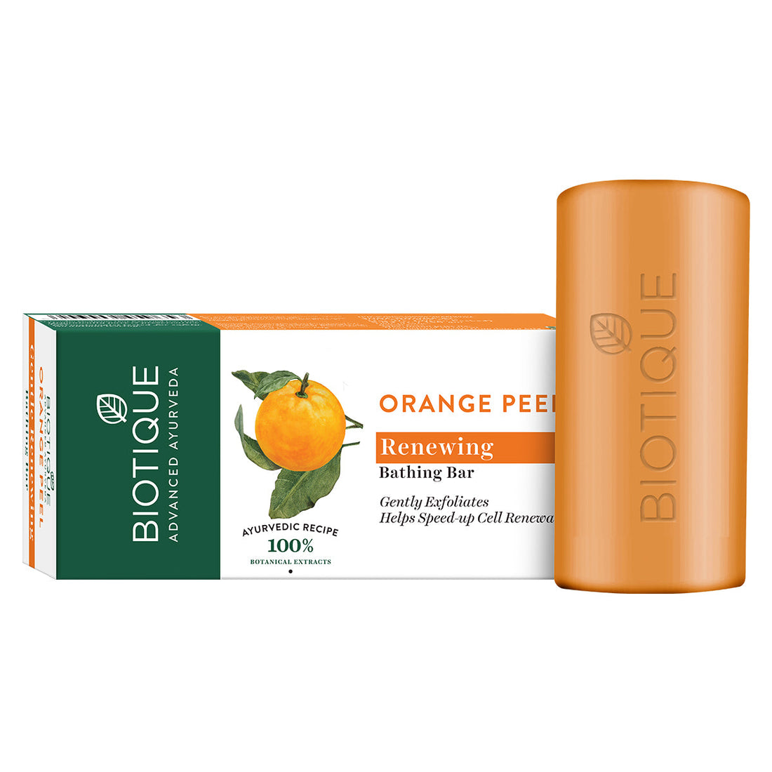 Biotique Orange Peel Bath Bar 150g