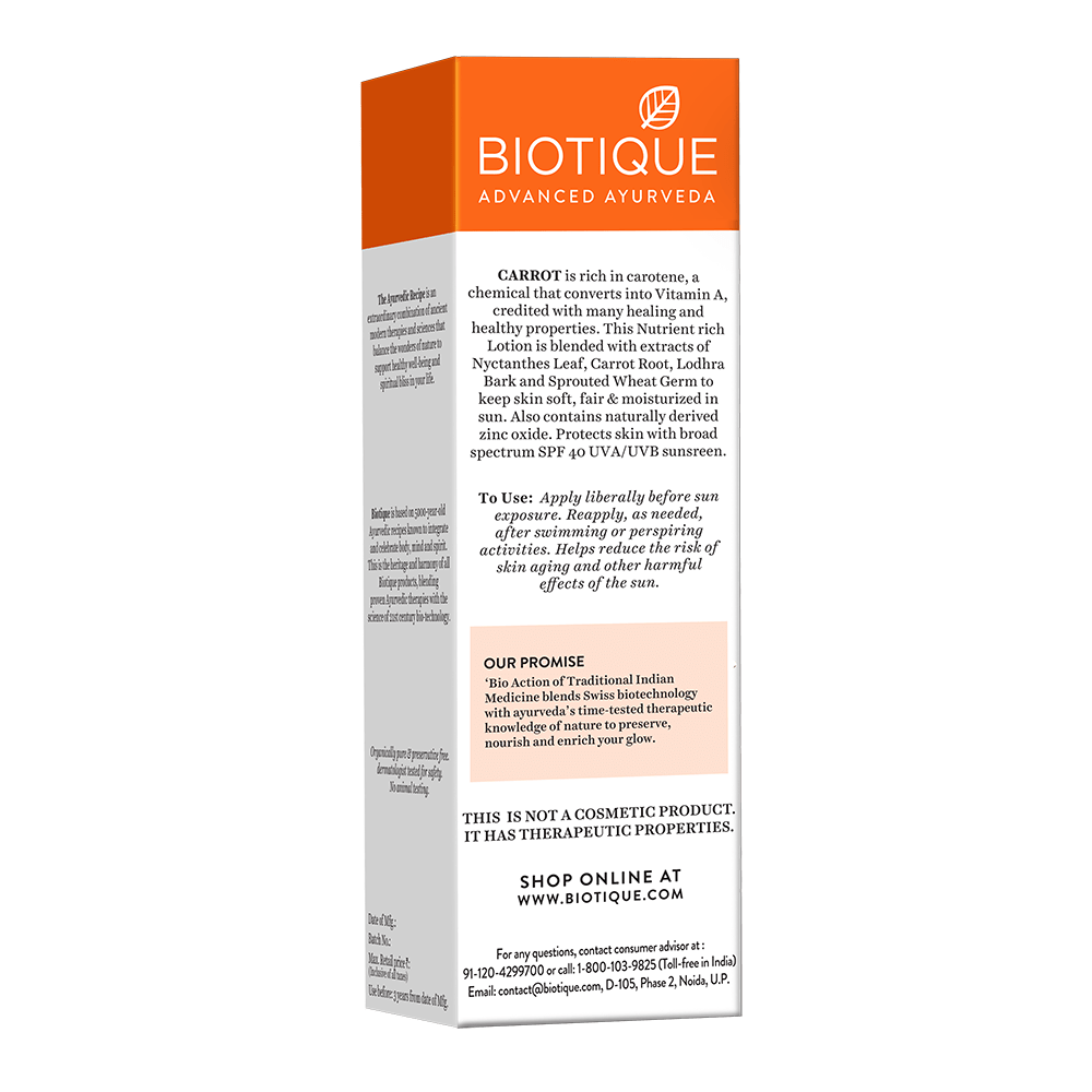 Carrot Sunscreen SPF 40