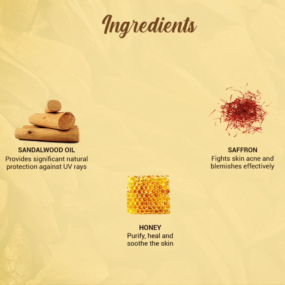 Sandalwood 50+SPF Suncream Lotion