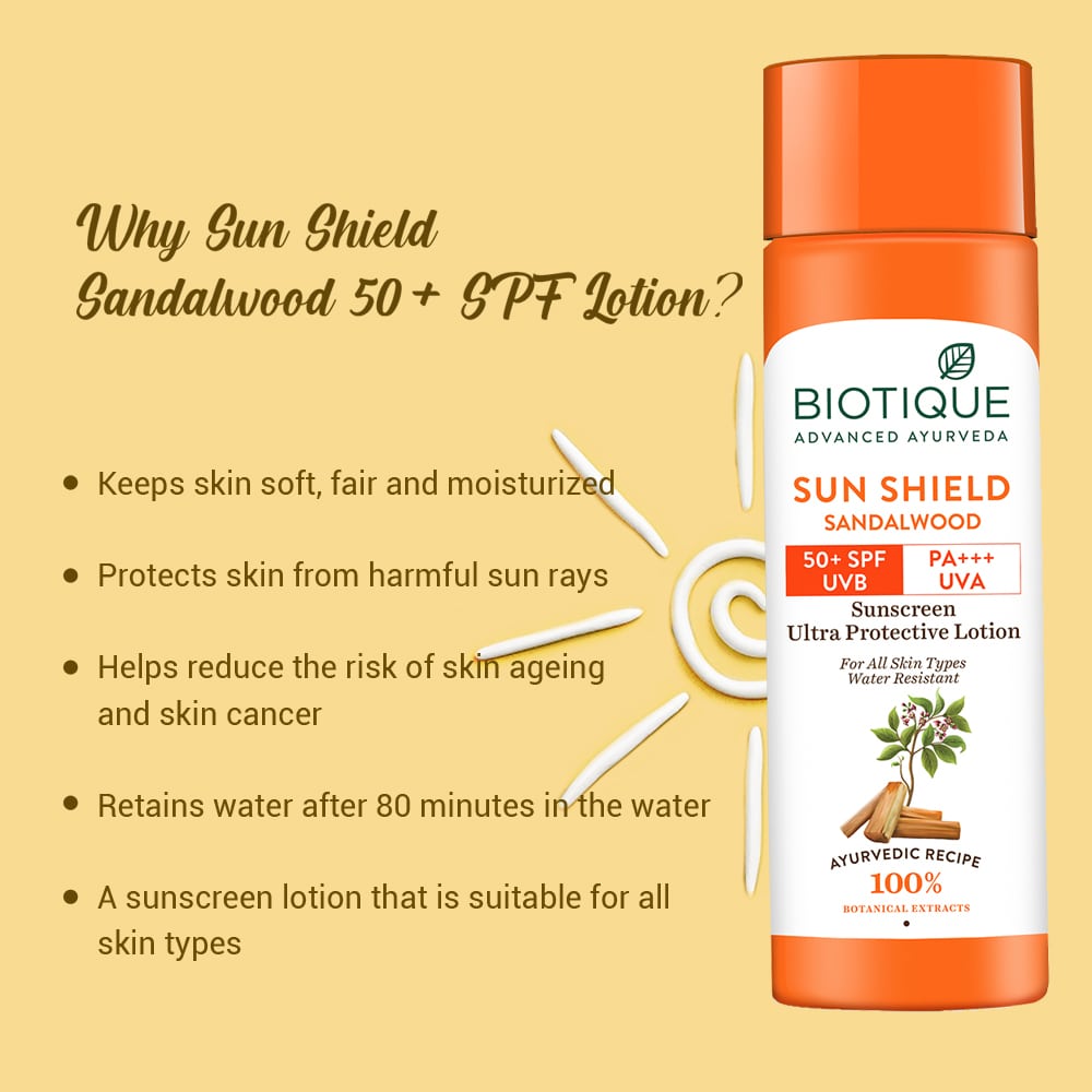Sandalwood 50+SPF Suncream Lotion