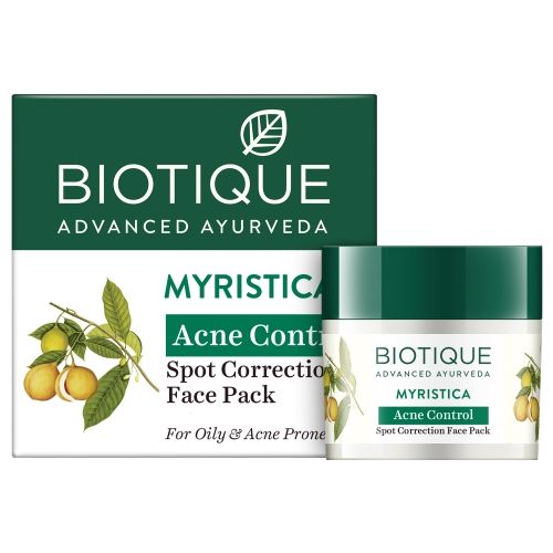 Myristica Acne Control Spot Correction Face Pack – 20g of Pure Goodness
