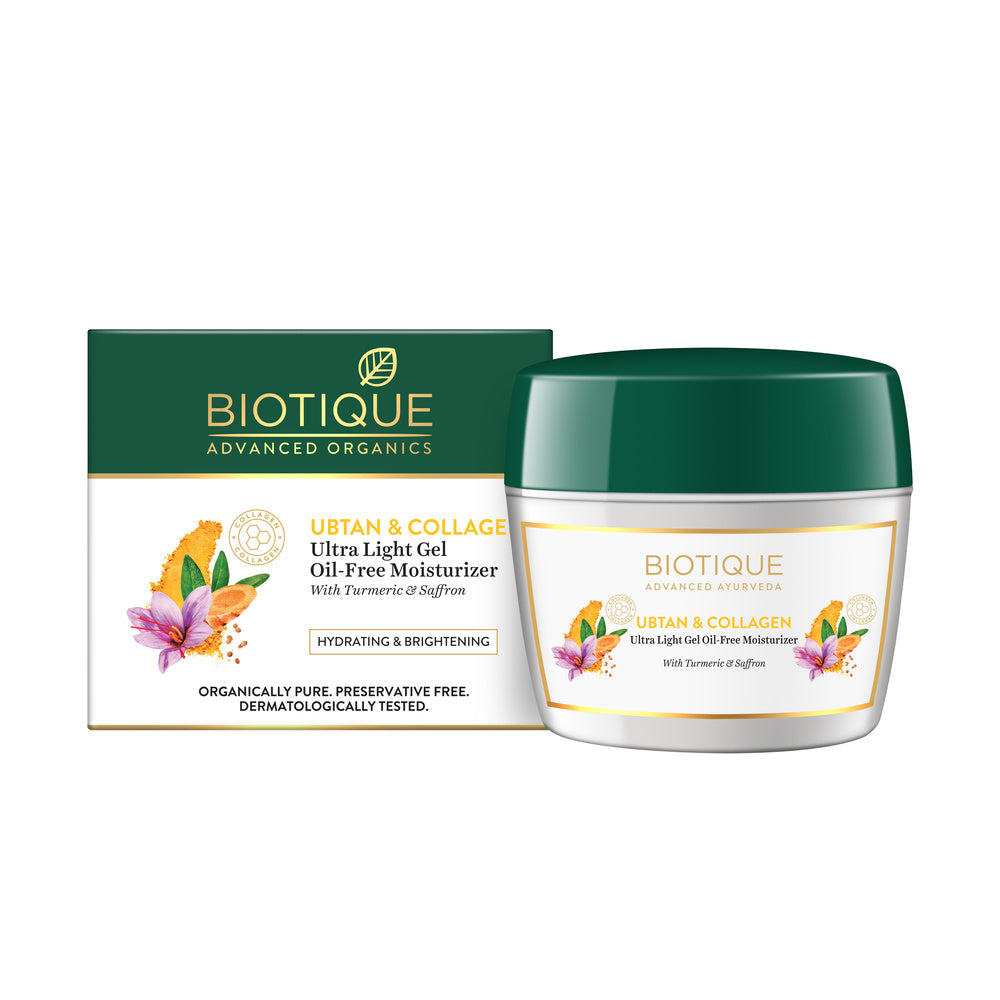 Biotique Ubtan Collagen Gel Moisturiser