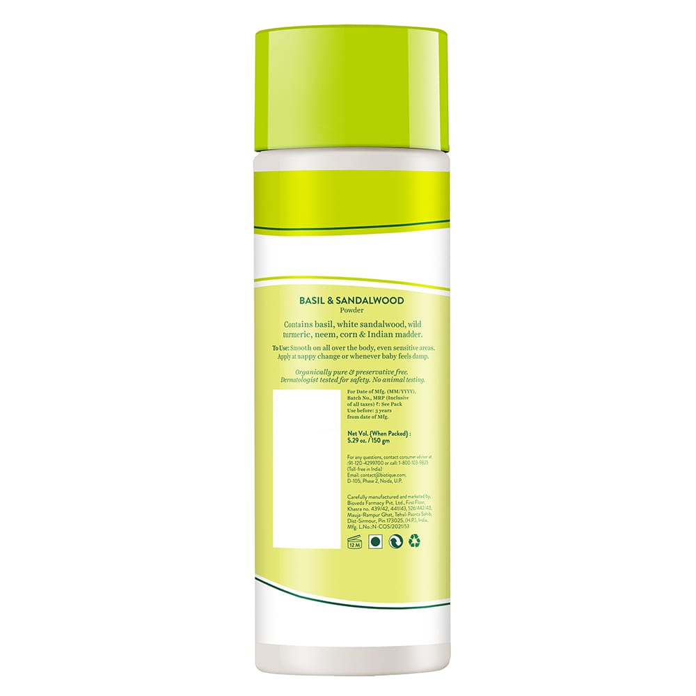 Biotique Basil & Sandalwood Baby Powder