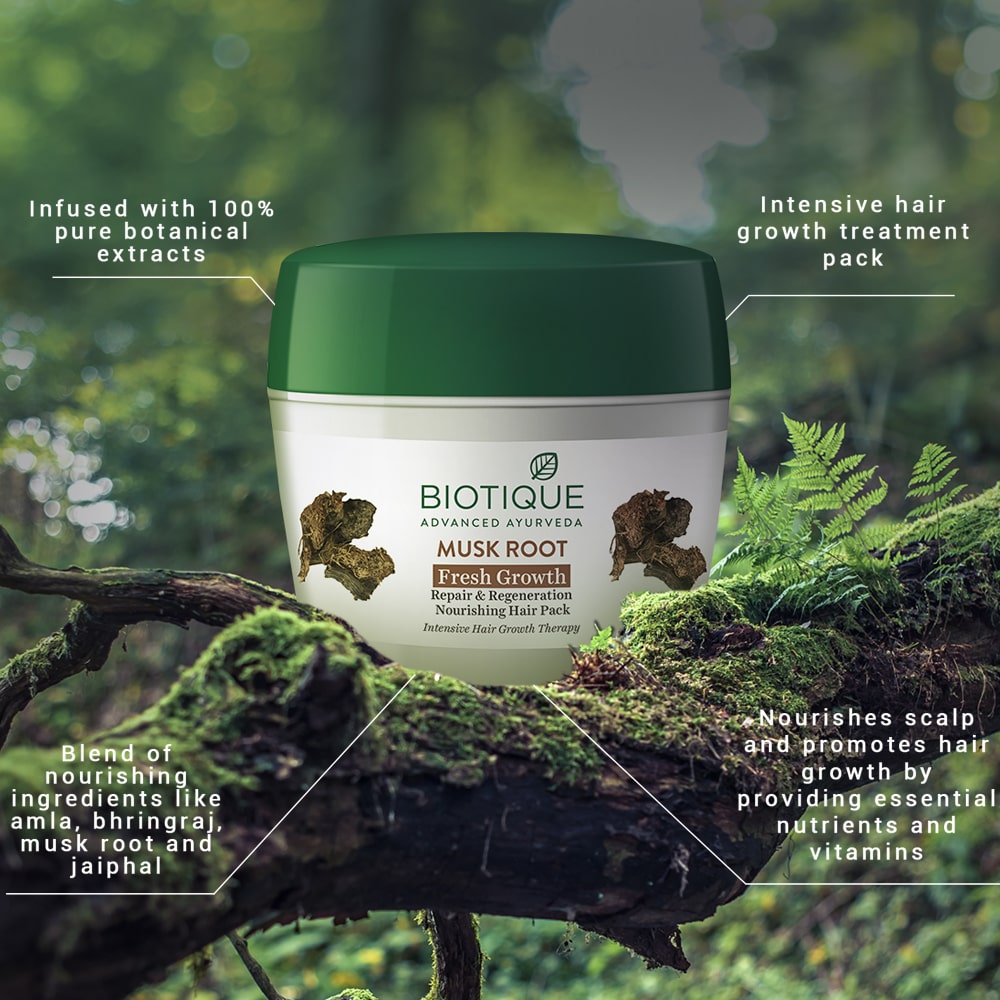 Biotique Musk Root Hair Pack