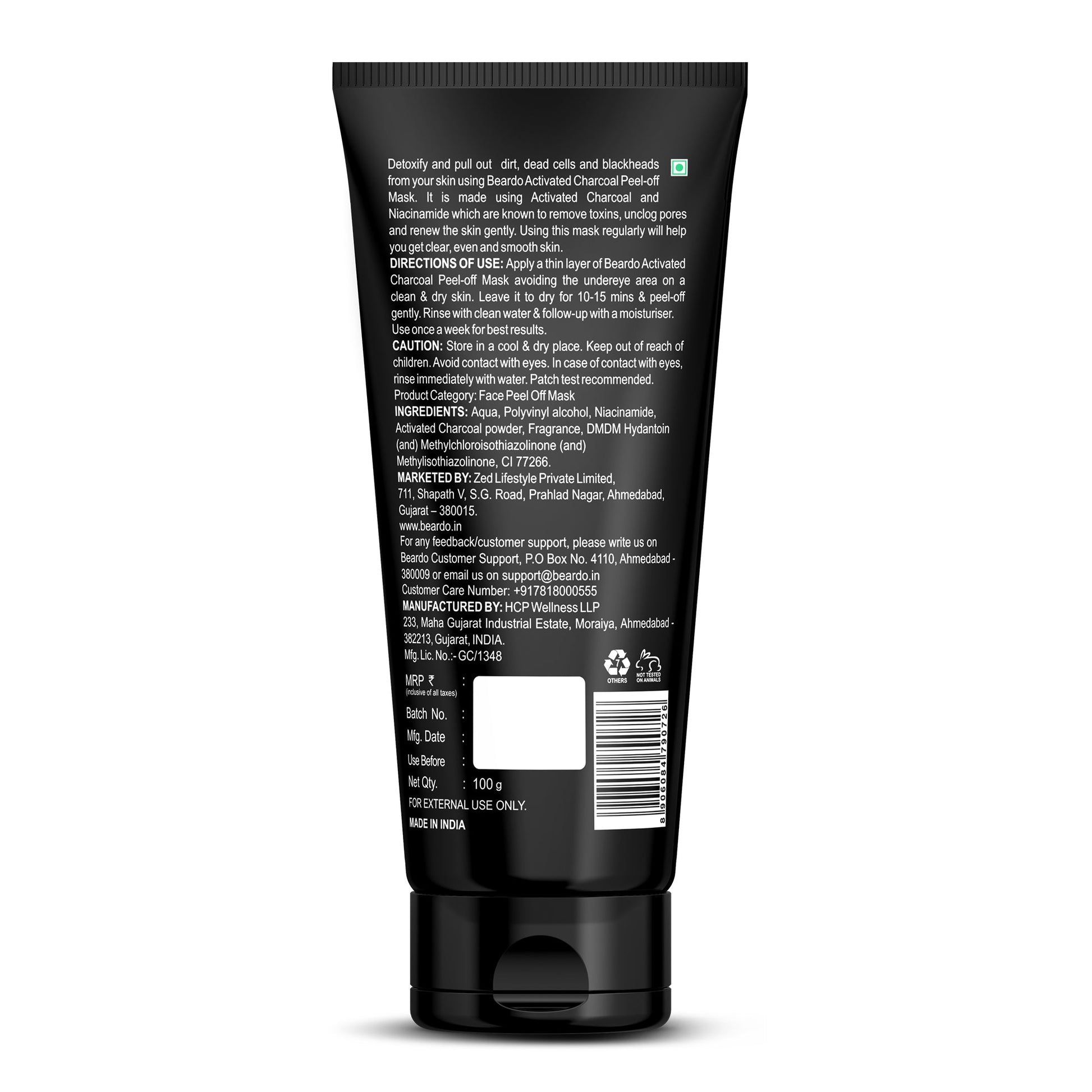 Charcoal Peel Off Mask