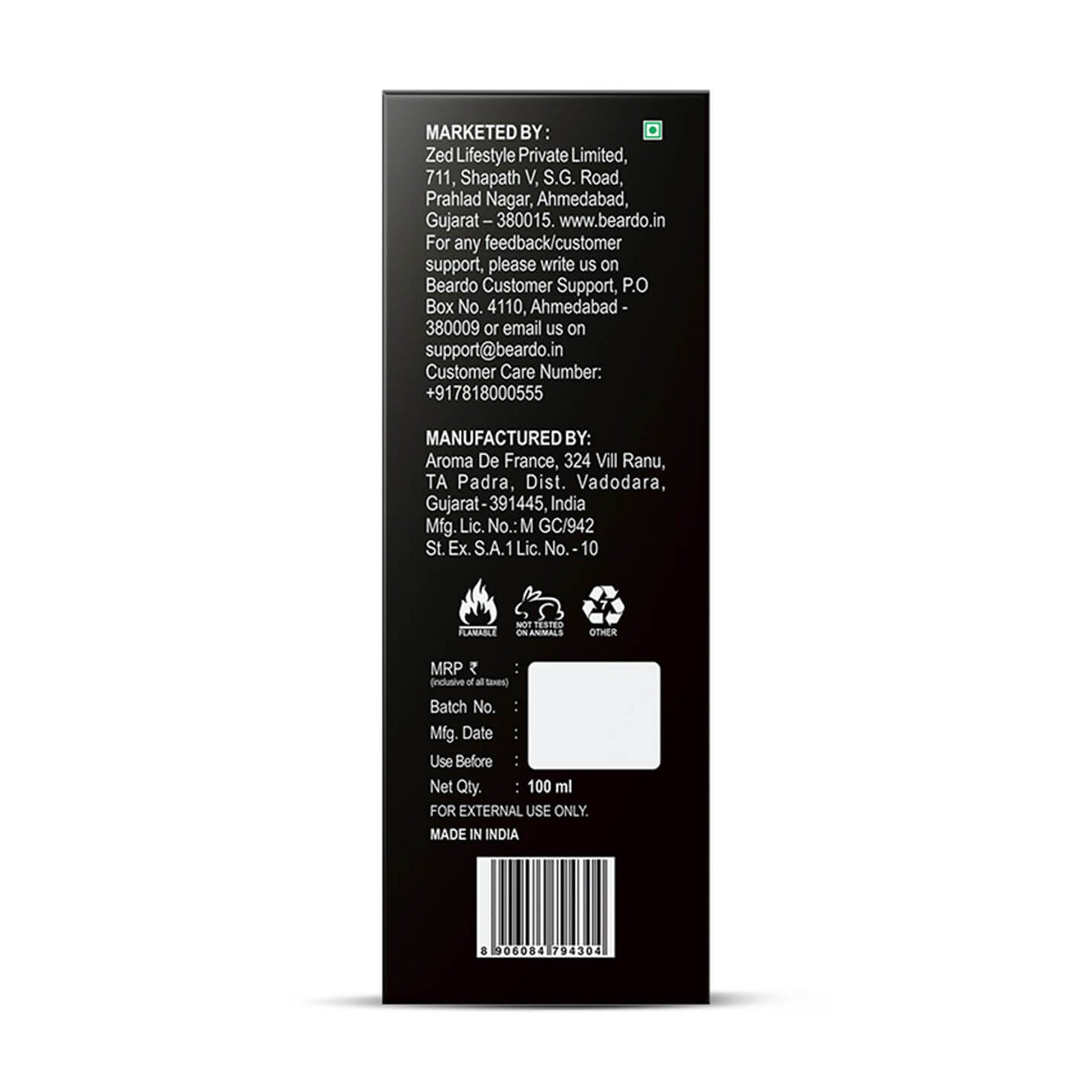 Beardo Whisky Smoke EDP 100ml