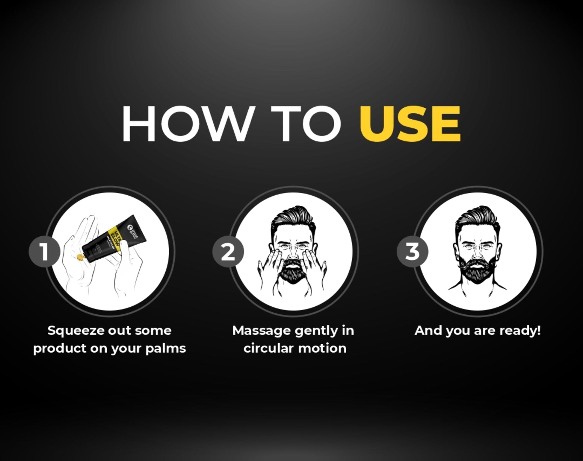 Beardo Ultraglow Combo Kit