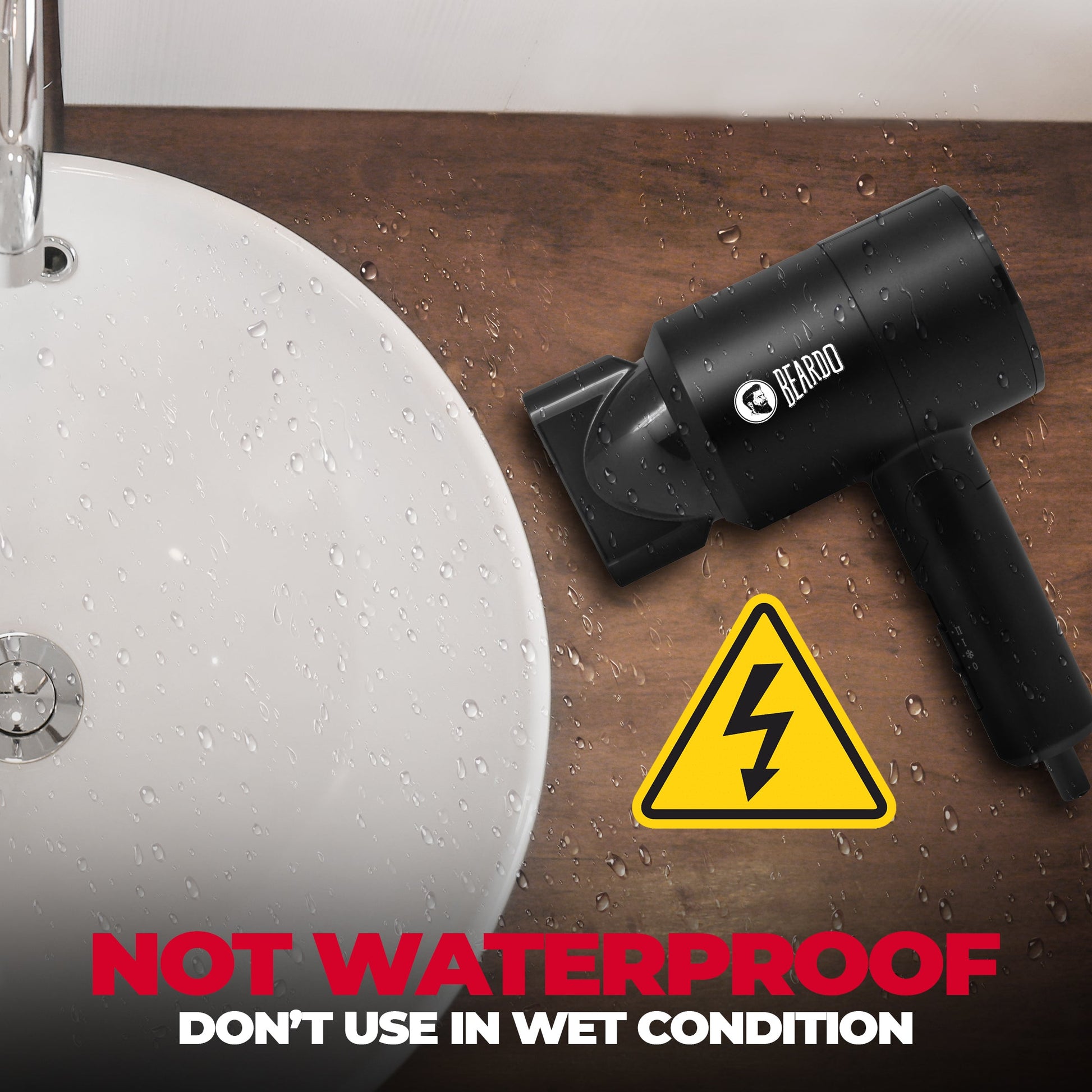 Beardo Styling Gun Ultra Compact Hair Dryer