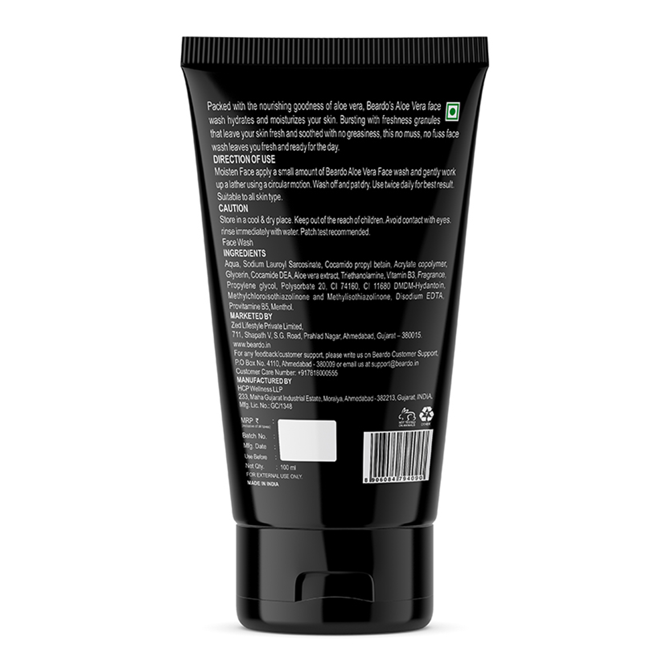 Beardo Facewash Trio Pack
