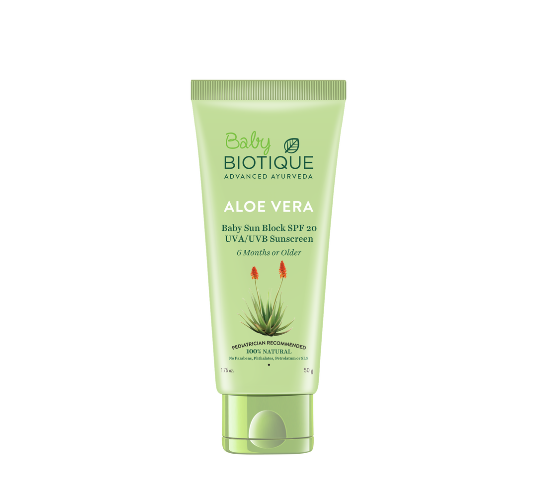 Biotique Aloevera SPF20 Baby Sun Block